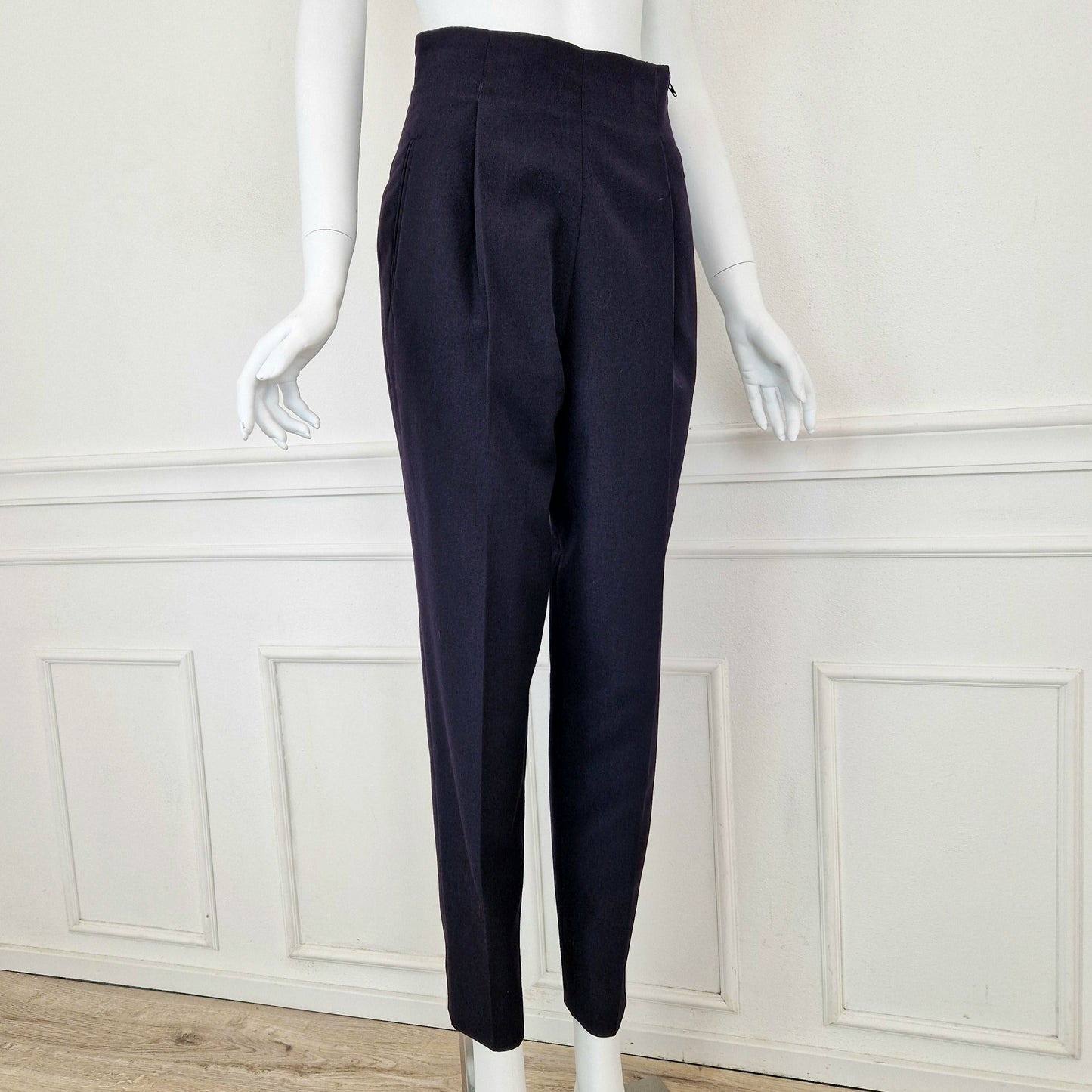 Pantaloni Romeo Gigli viola 1990