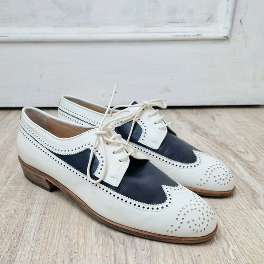 Scarpe stringate Jil Sander vintage bicolor