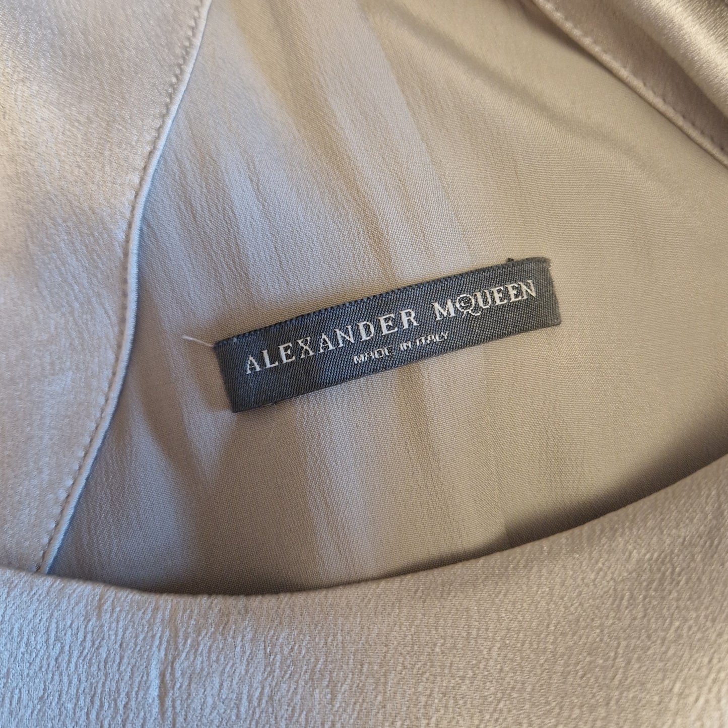 Abito Alexander McQueen seta 2008