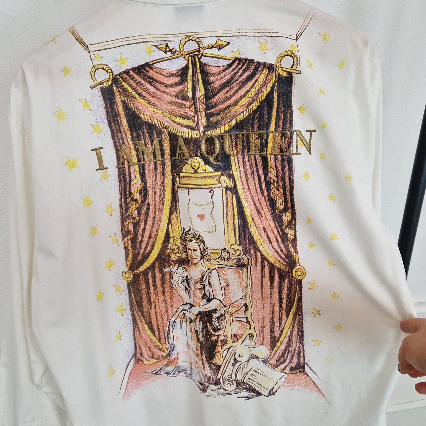 Camicia Moschino "I am a queen"