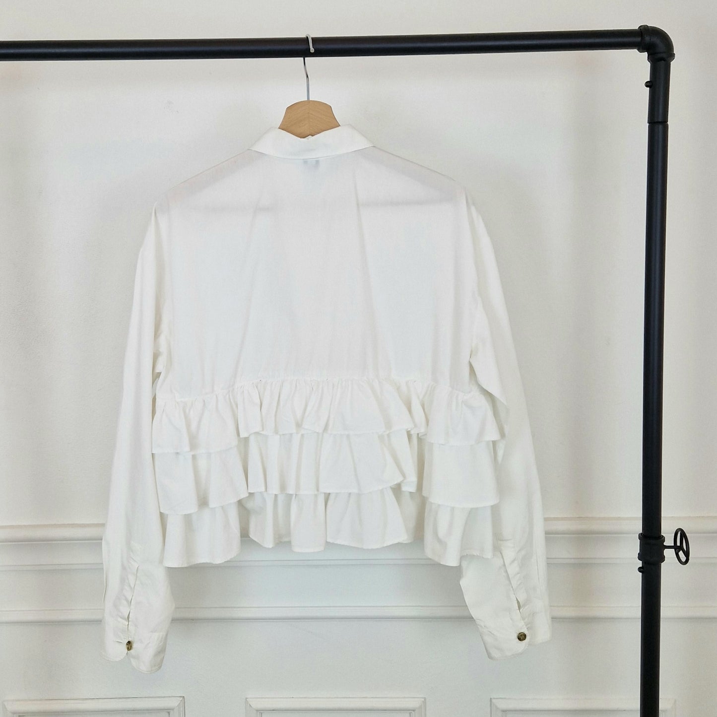 Romeo Gigli | Camicia bianca con balze