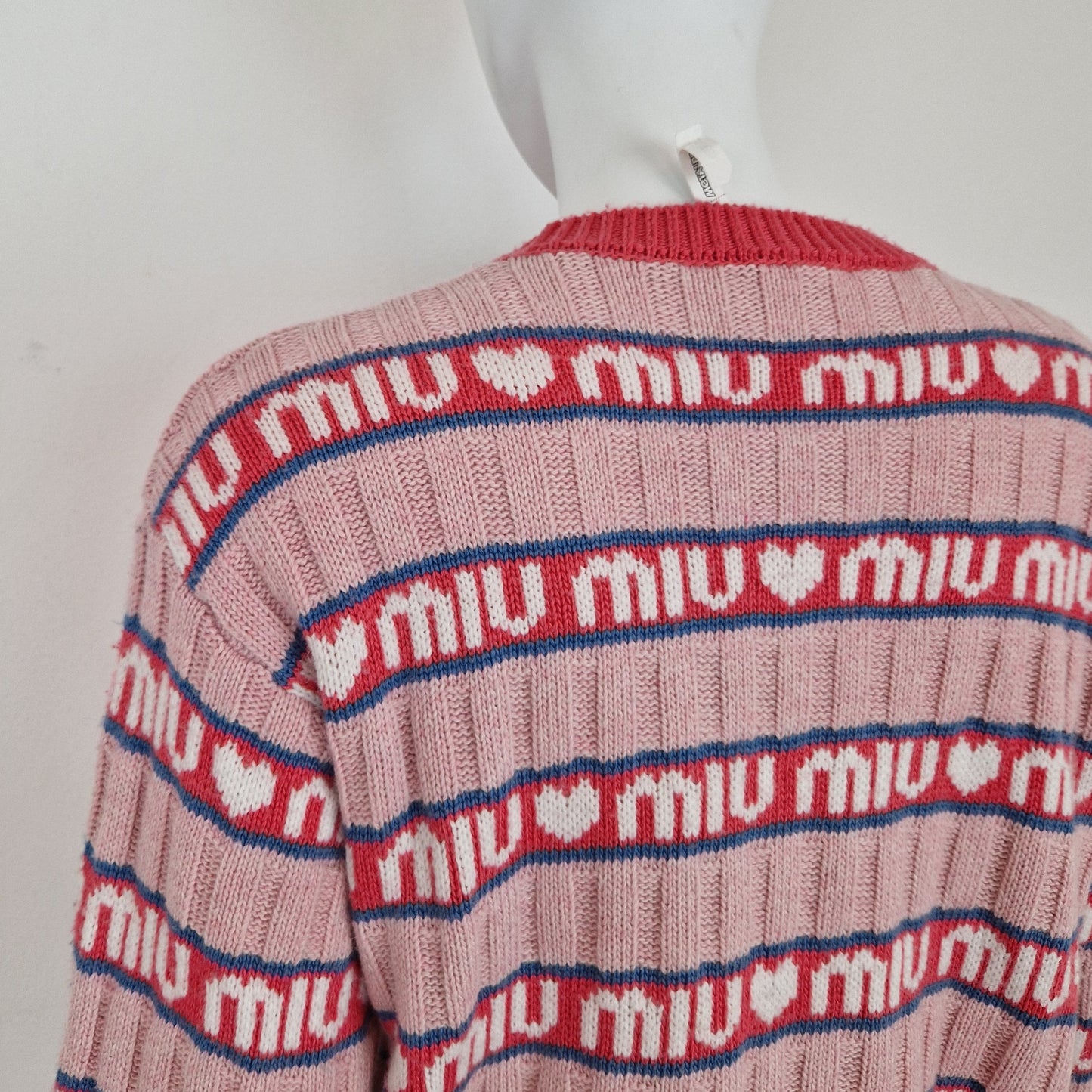 Maglione Miu Miu rosa