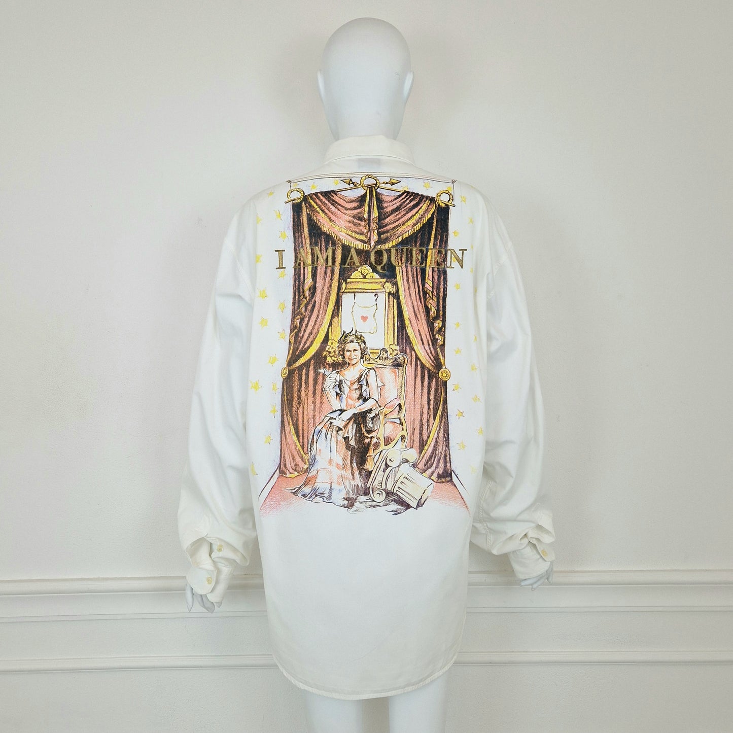 Camicia Moschino "I am a queen"