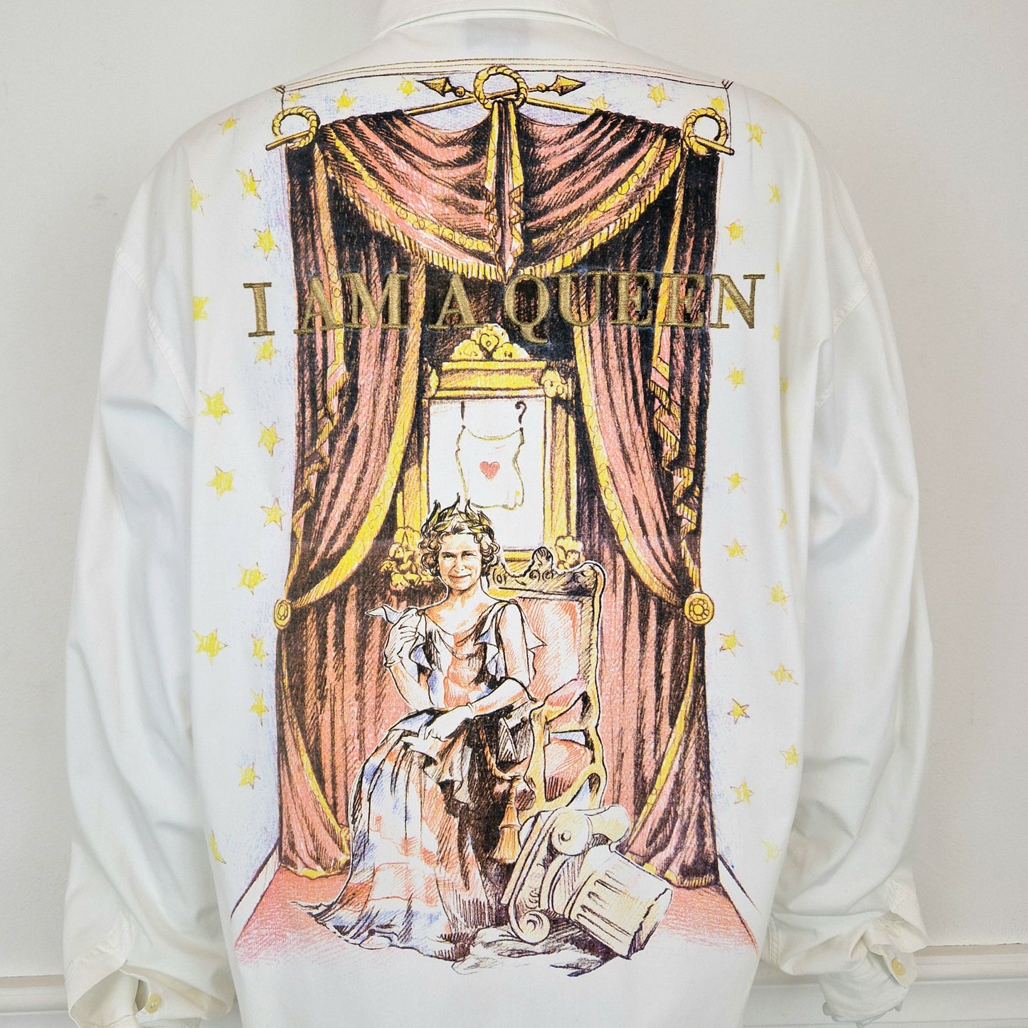 Camicia Moschino "I am a queen"