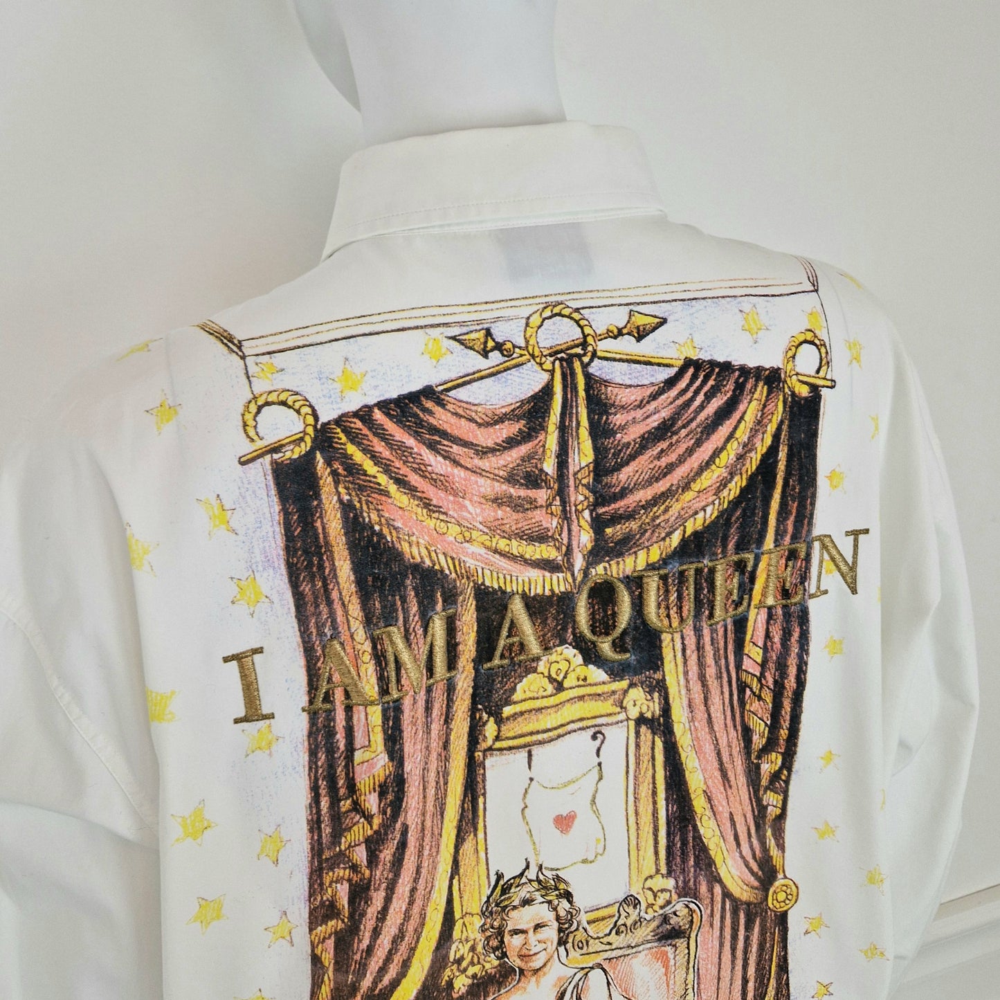 Camicia Moschino "I am a queen"