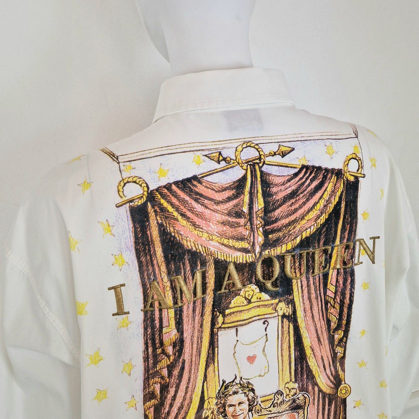 Camicia Moschino "I am a queen"