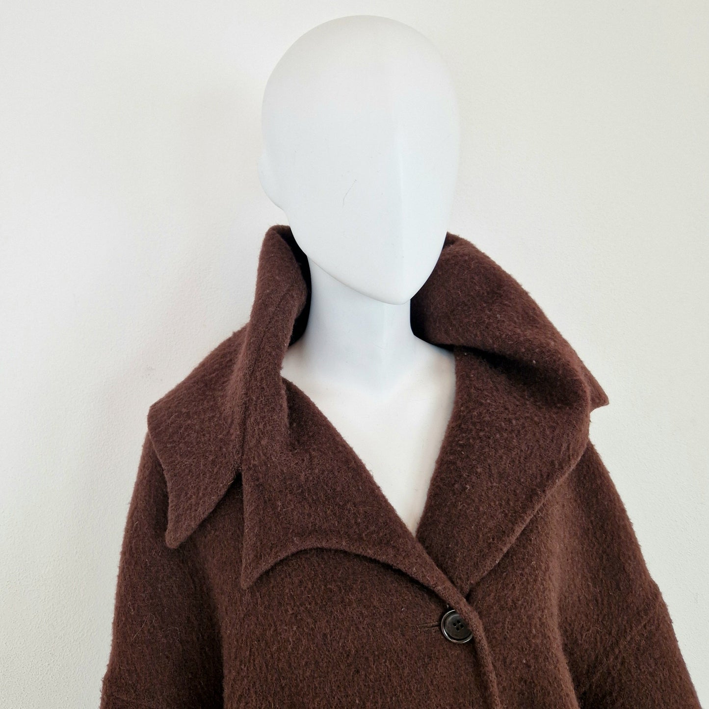 Cappotto Romeo Gigli 1991 lana cotta