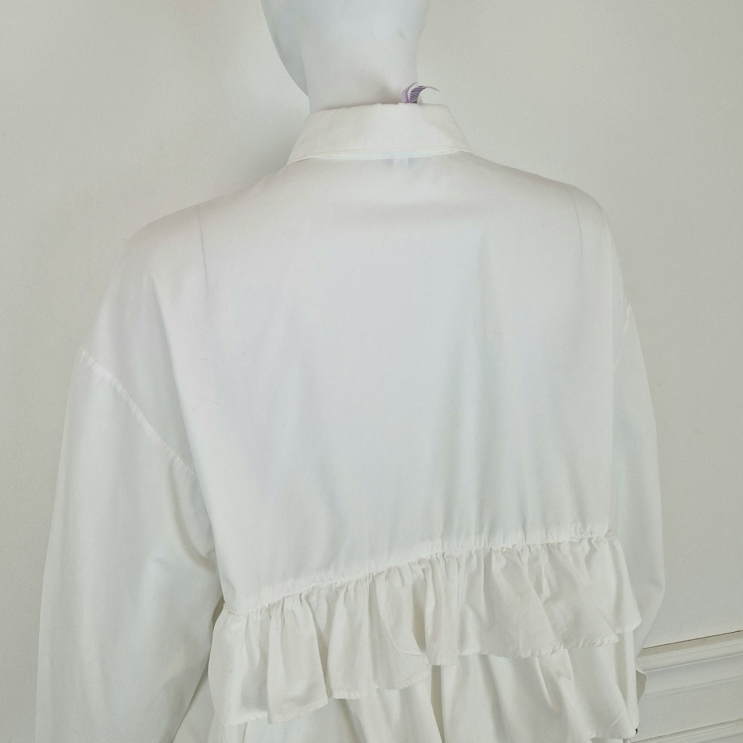 Romeo Gigli | Camicia bianca con balze
