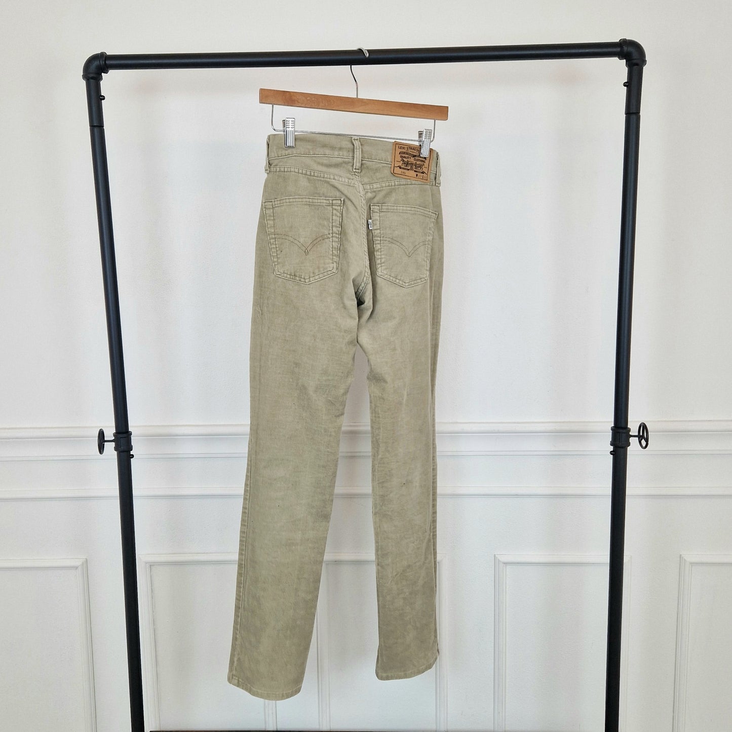 Pantaloni Levi's 595 velluto