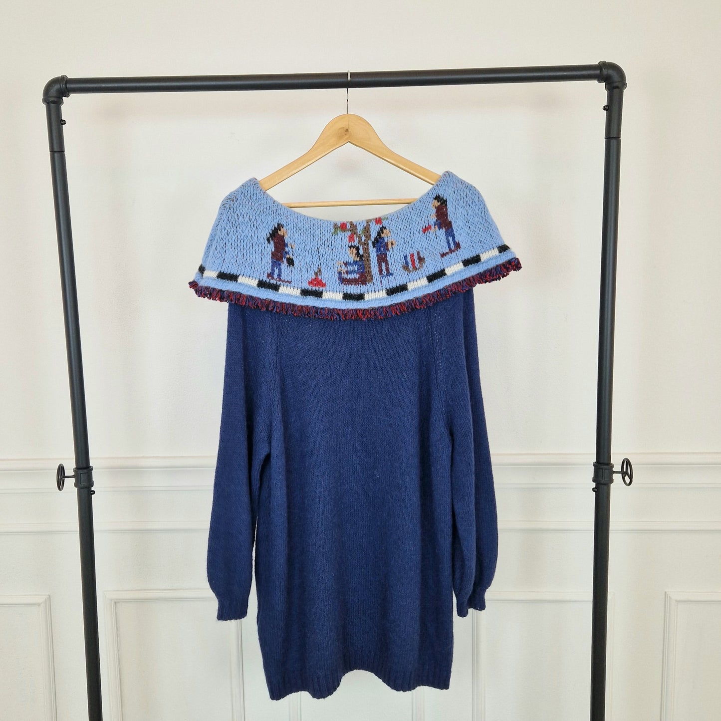 Abito / maxi maglione Stella Jean blu