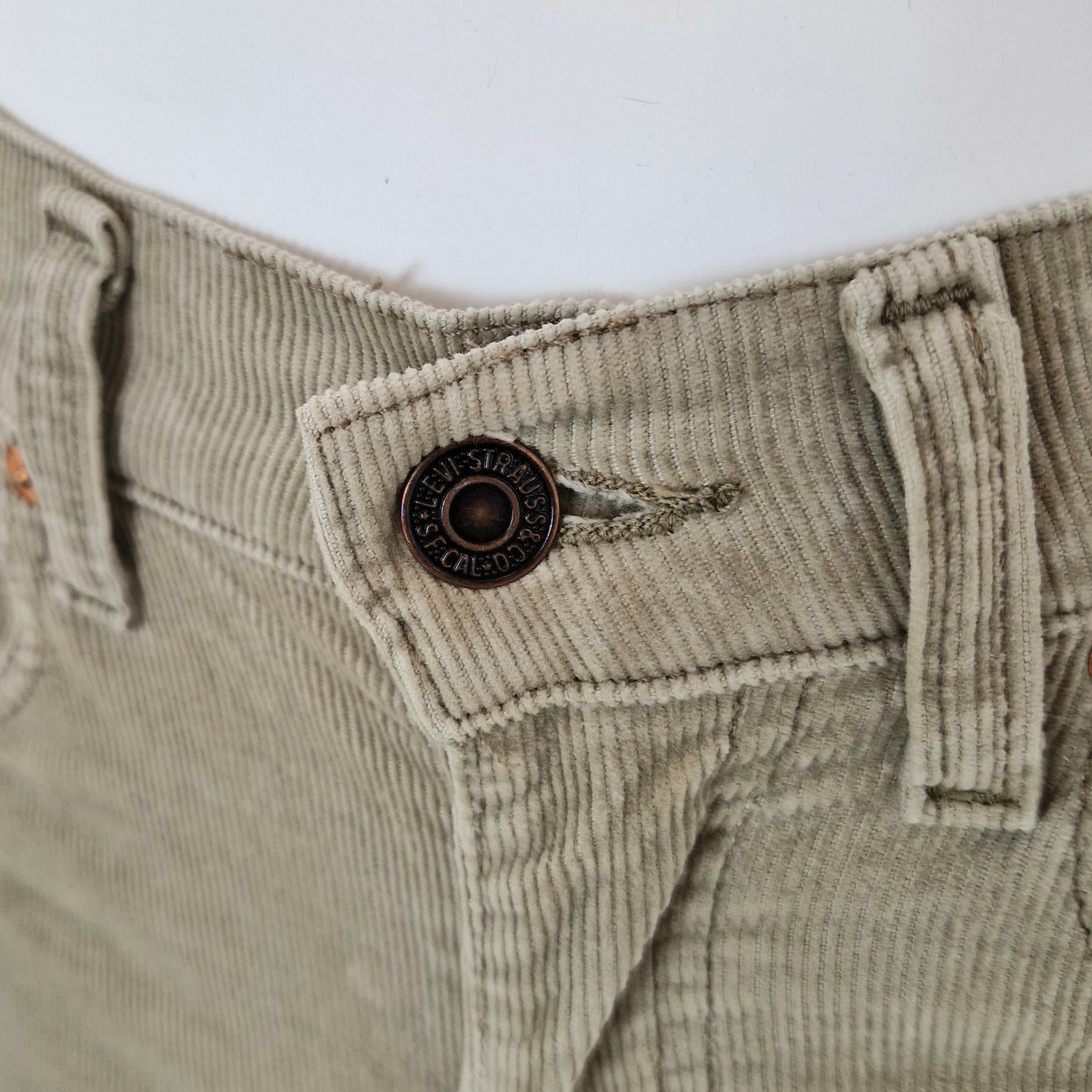 Pantaloni Levi's 595 velluto