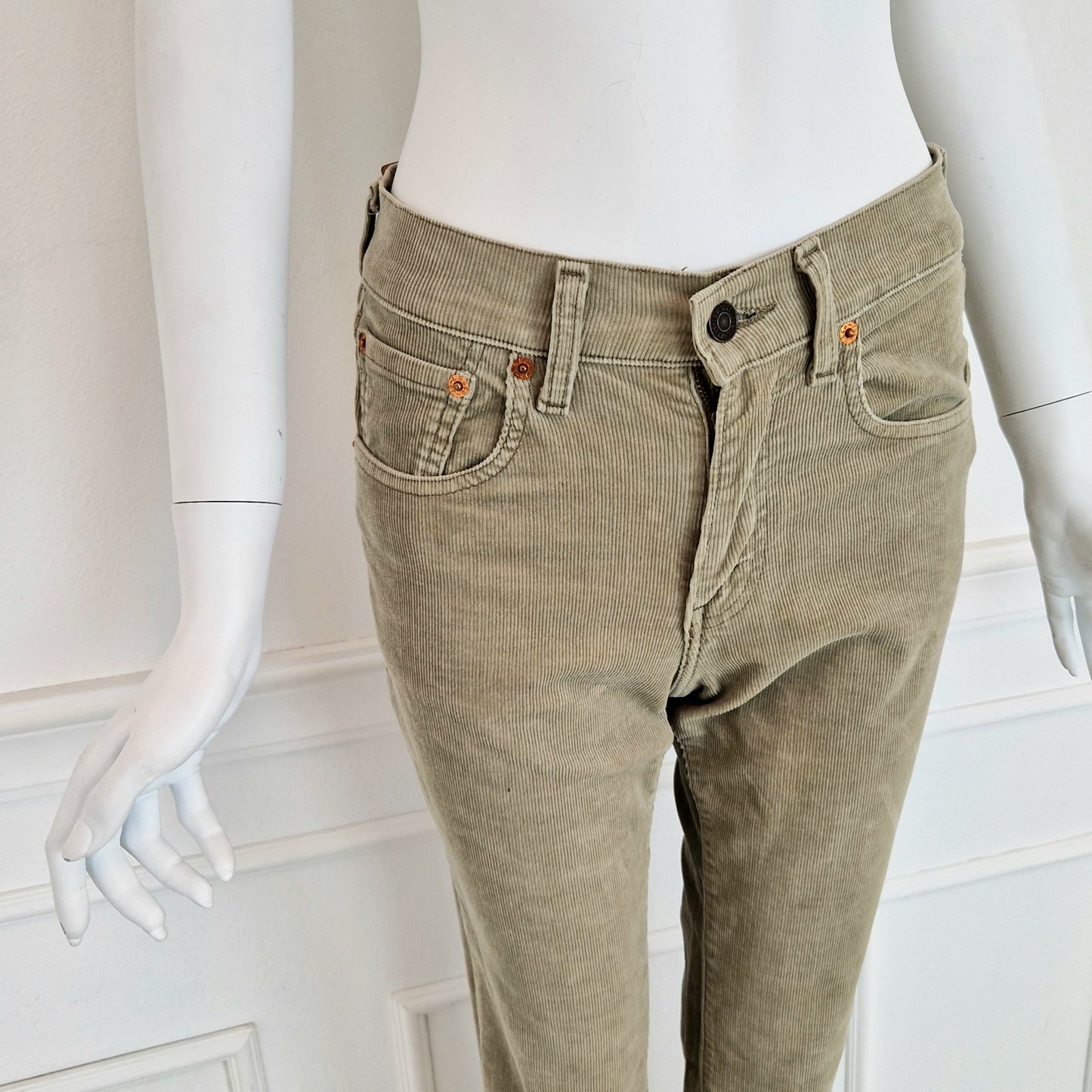 Pantaloni Levi's 595 velluto