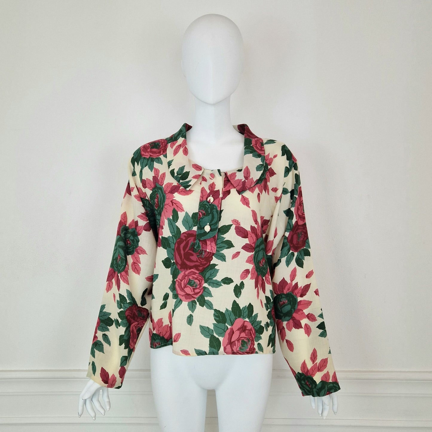 Blusa Daniela Bongiorno fiori