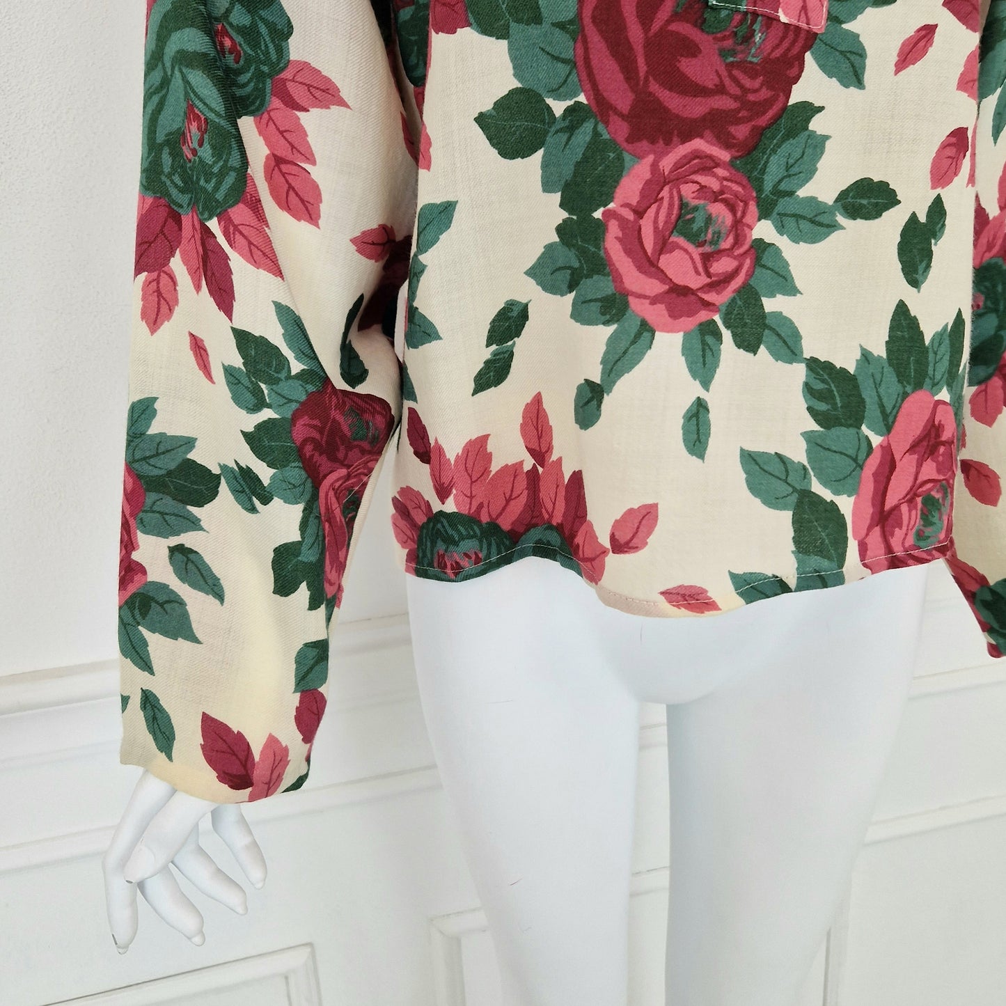 Blusa Daniela Bongiorno fiori