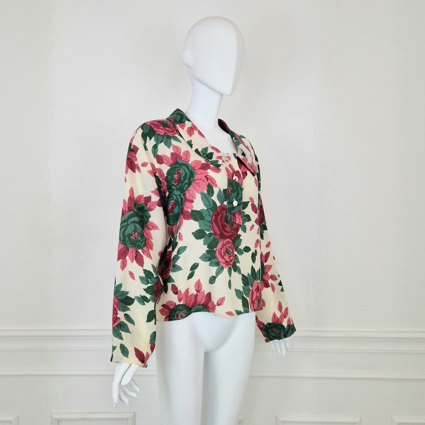 Blusa Daniela Bongiorno fiori