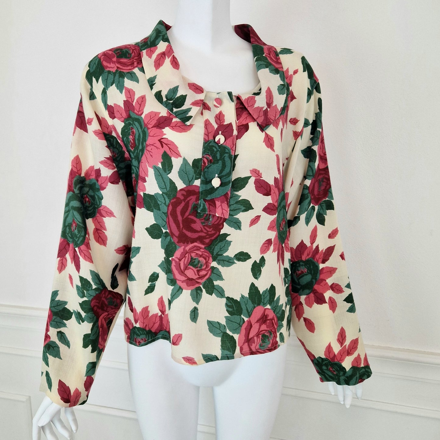 Blusa Daniela Bongiorno fiori