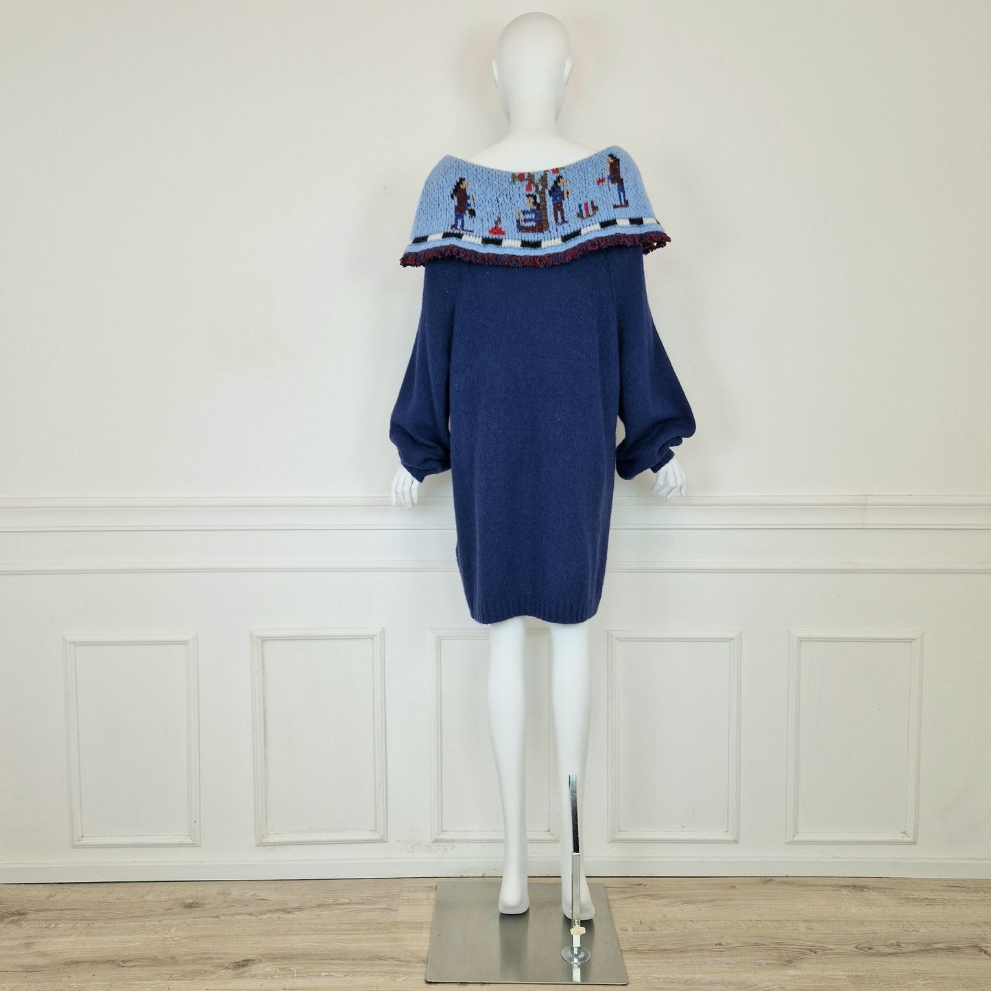 Abito / maxi maglione Stella Jean blu