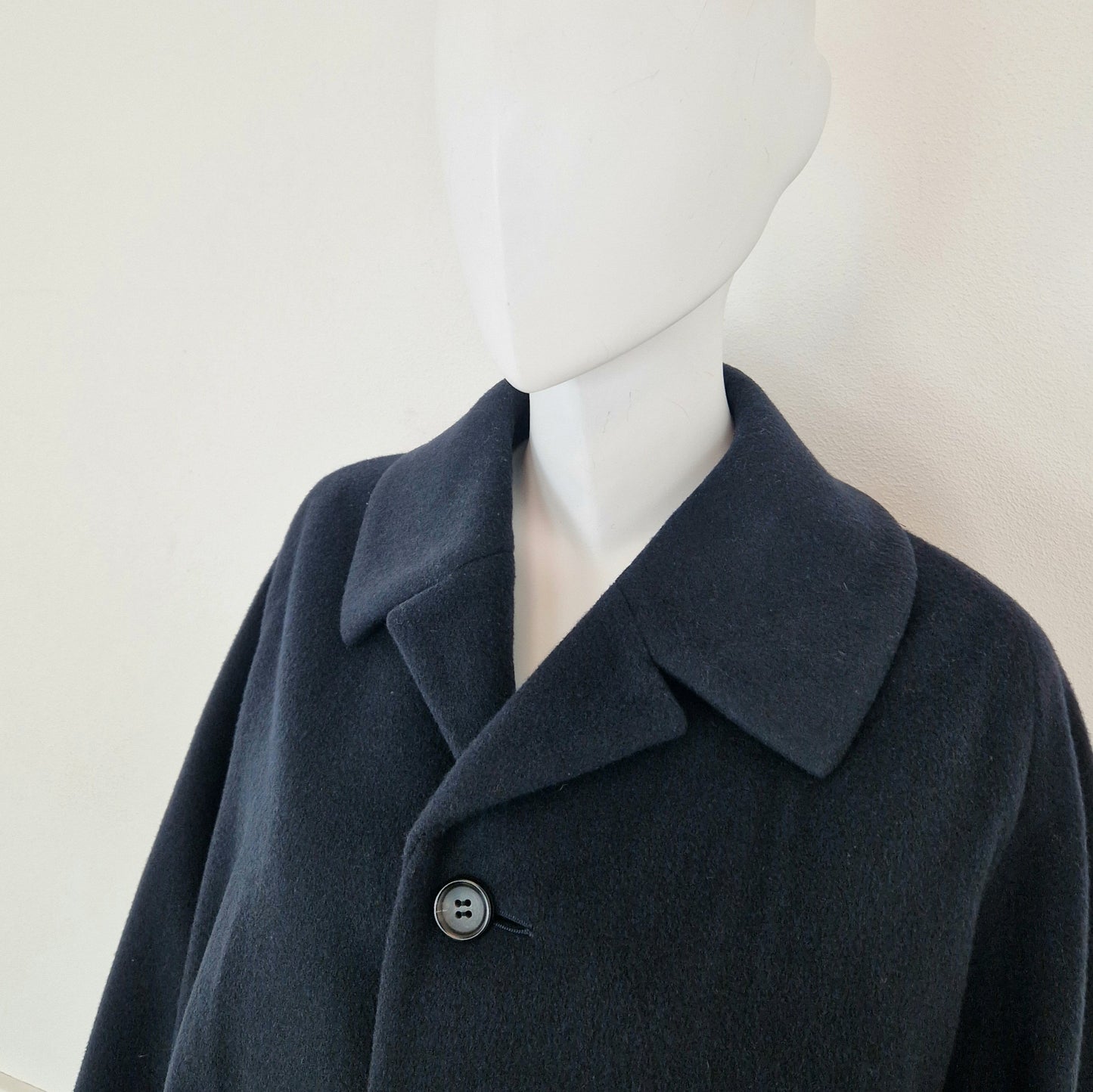 Cappotto Comme des Garçons blu notte