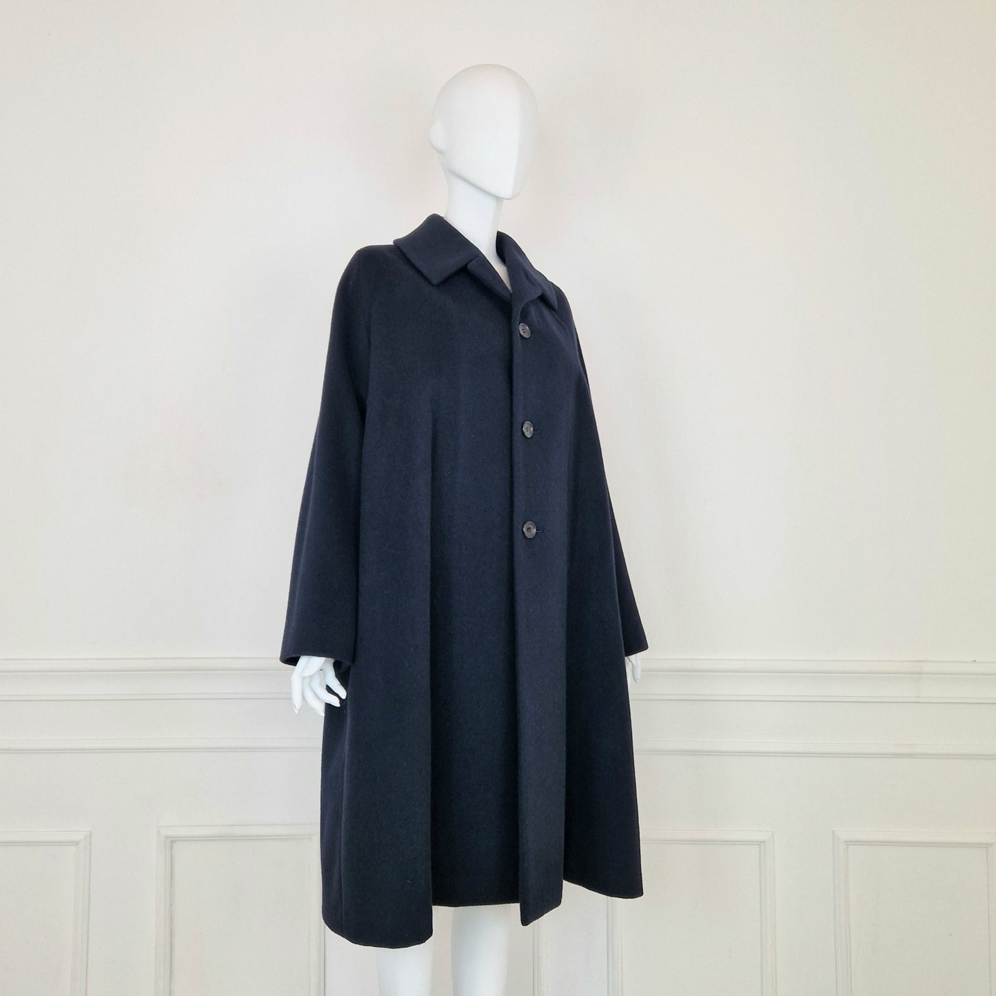 Cappotto Comme des Garçons blu notte