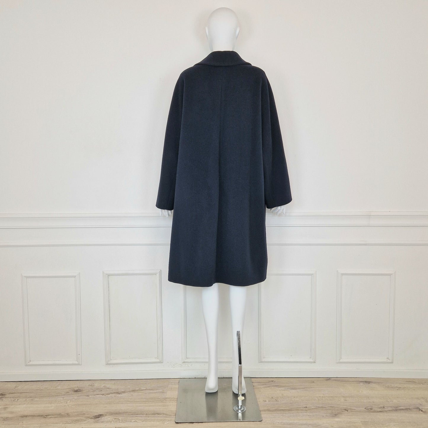 Cappotto Comme des Garçons blu notte