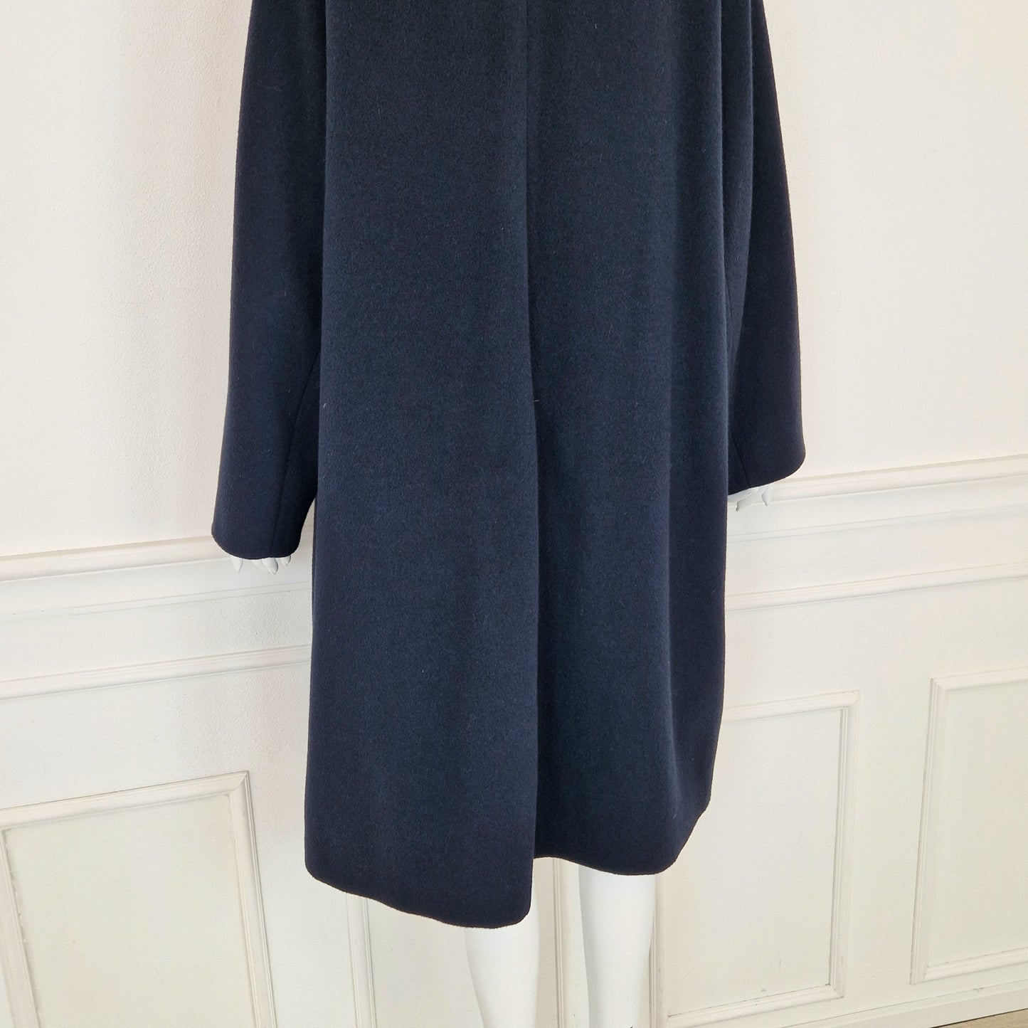 Cappotto Comme des Garçons blu notte