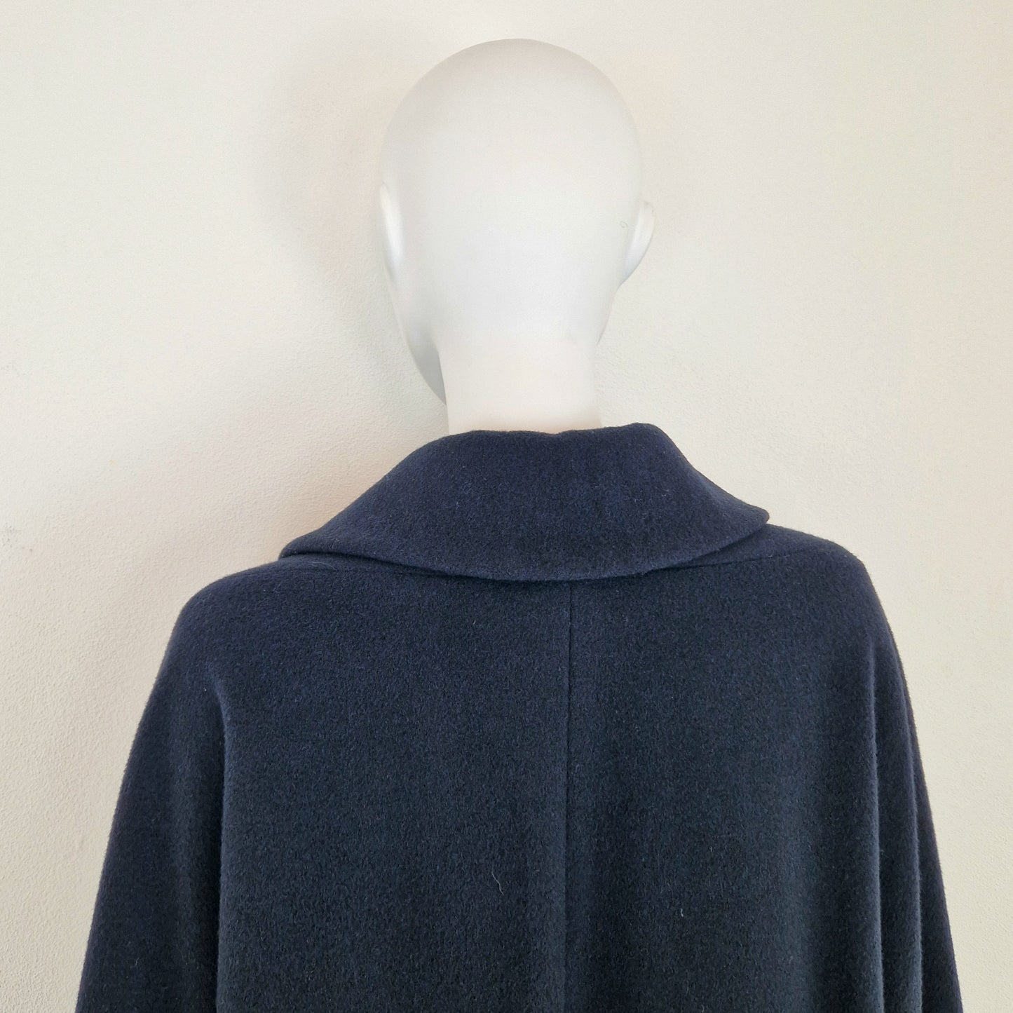 Cappotto Comme des Garçons blu notte