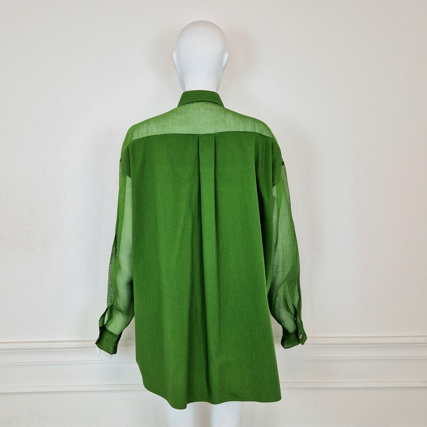 Camicia Romeo Gigli verde - primavera 1993