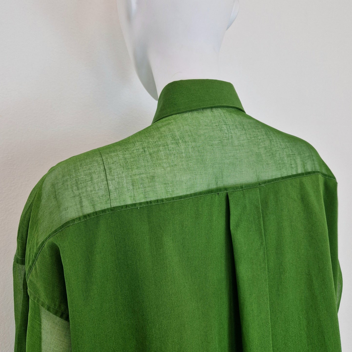 Camicia Romeo Gigli verde - primavera 1993