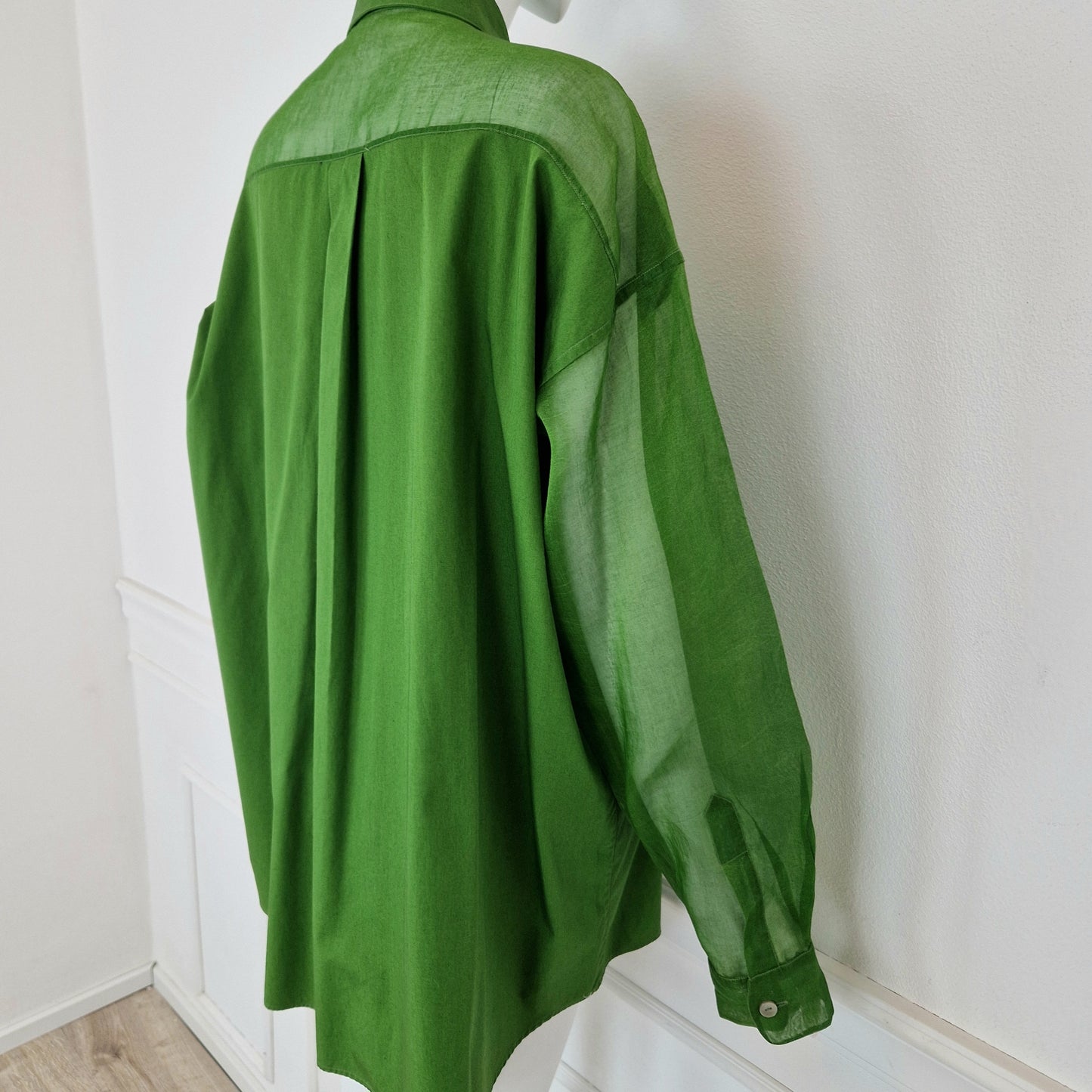 Camicia Romeo Gigli verde - primavera 1993