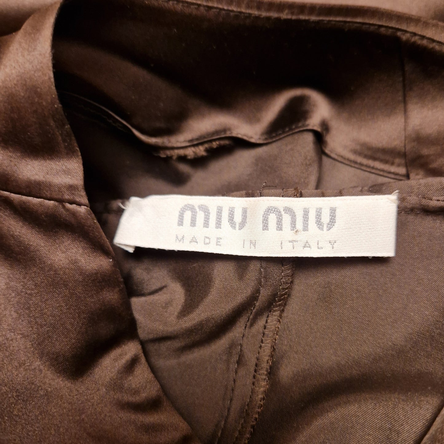 Top Miu Miu vintage con cappuccio