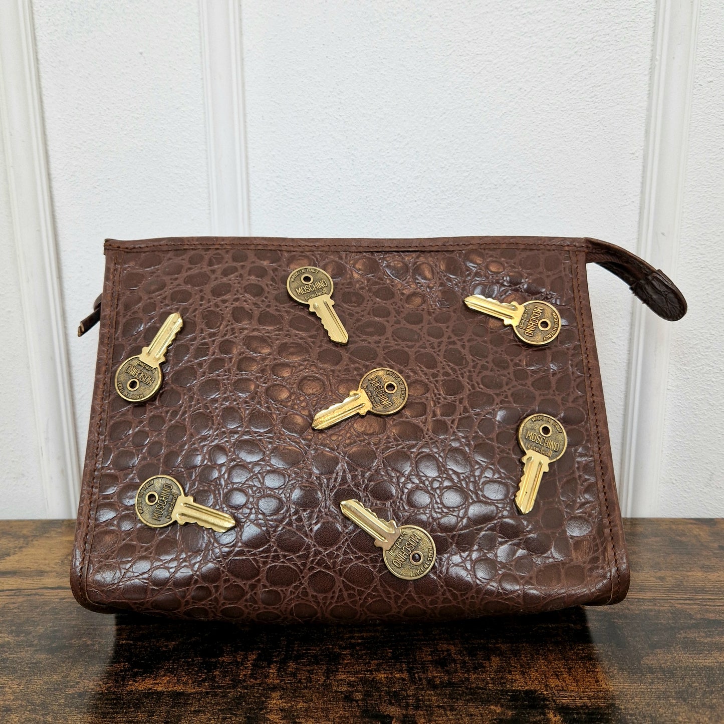 Borsa a mano Moschino vintage chiavi