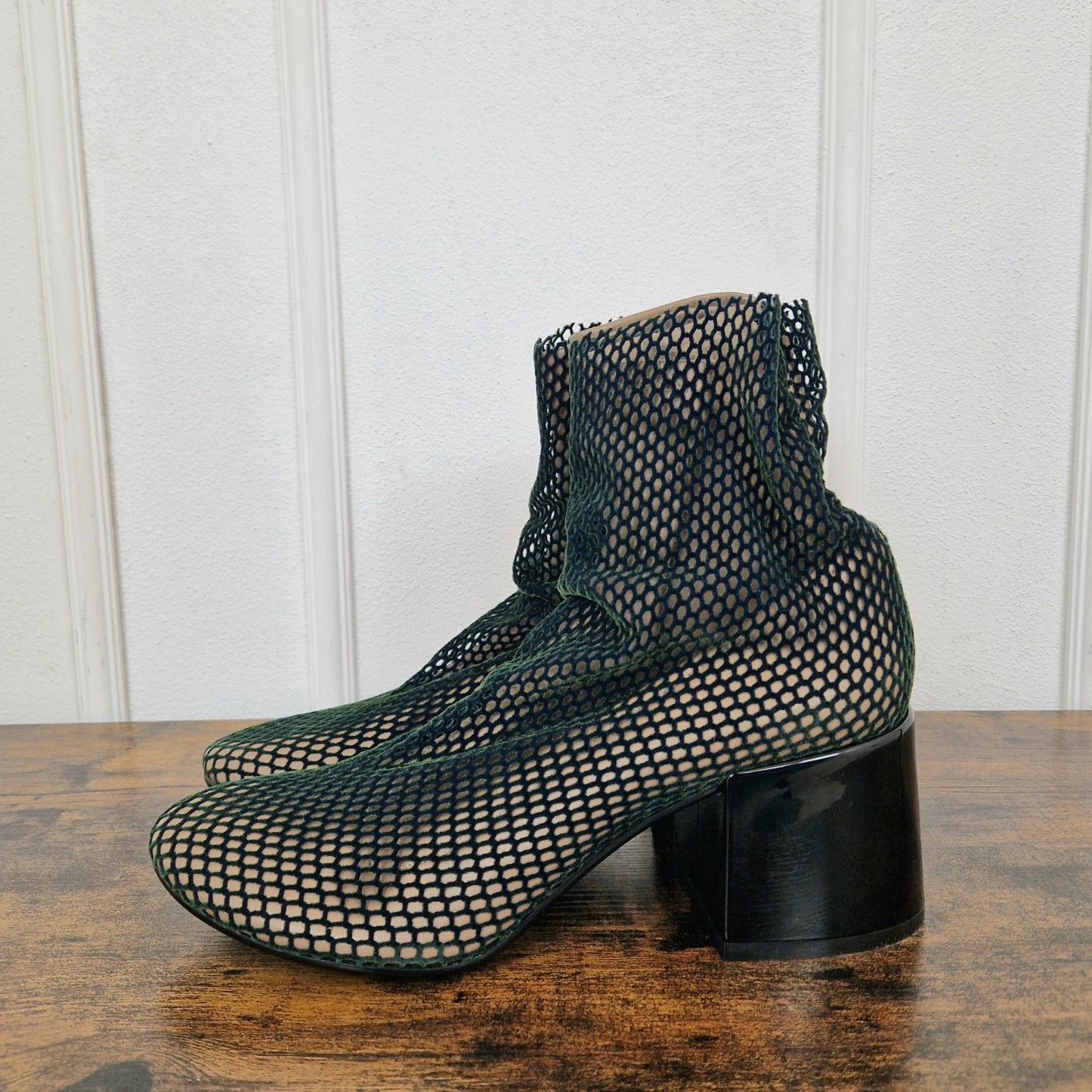 Stivaletti MM6 Maison Margiela retina verde