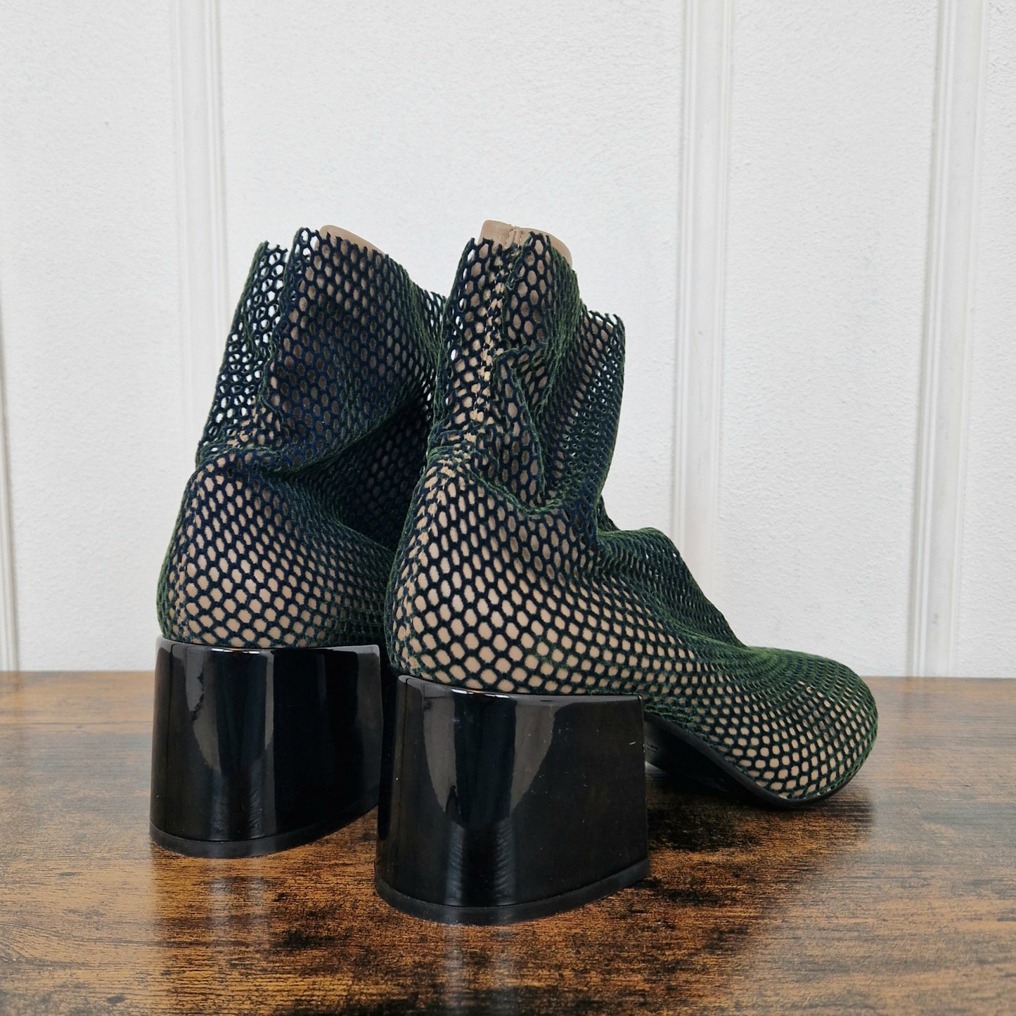 Stivaletti MM6 Maison Margiela retina verde