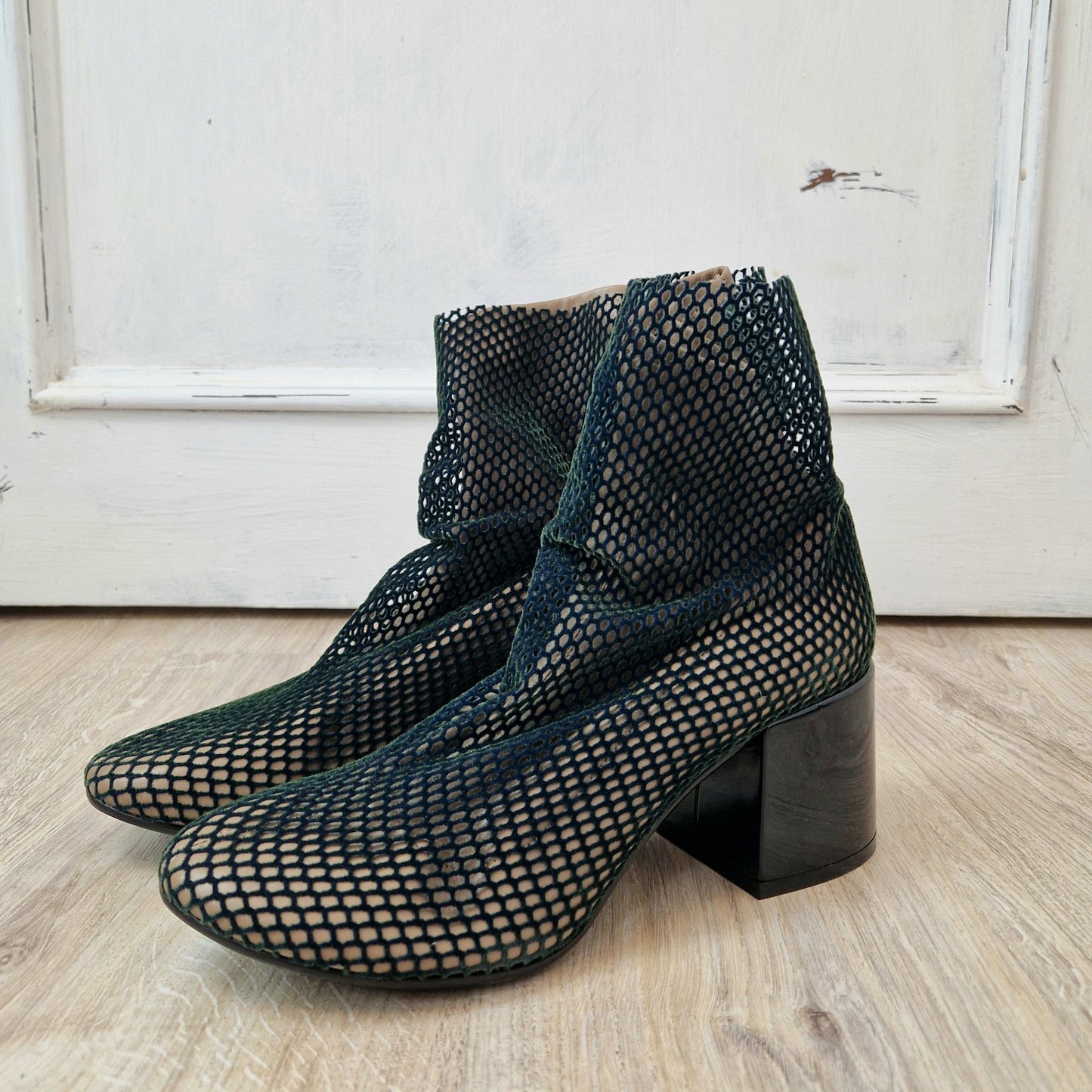 Stivaletti MM6 Maison Margiela retina verde