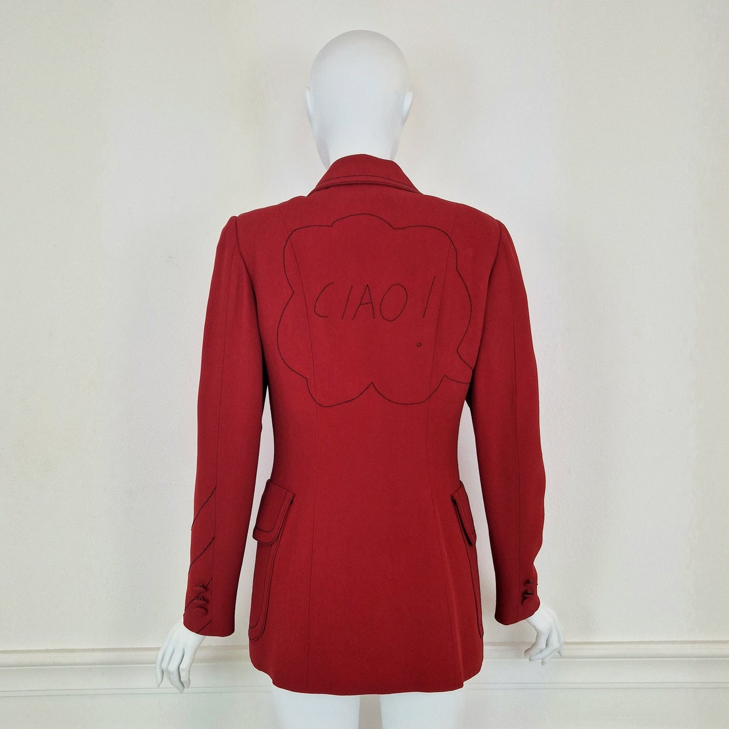 Moschino | Giacca vintage "Ciao!"