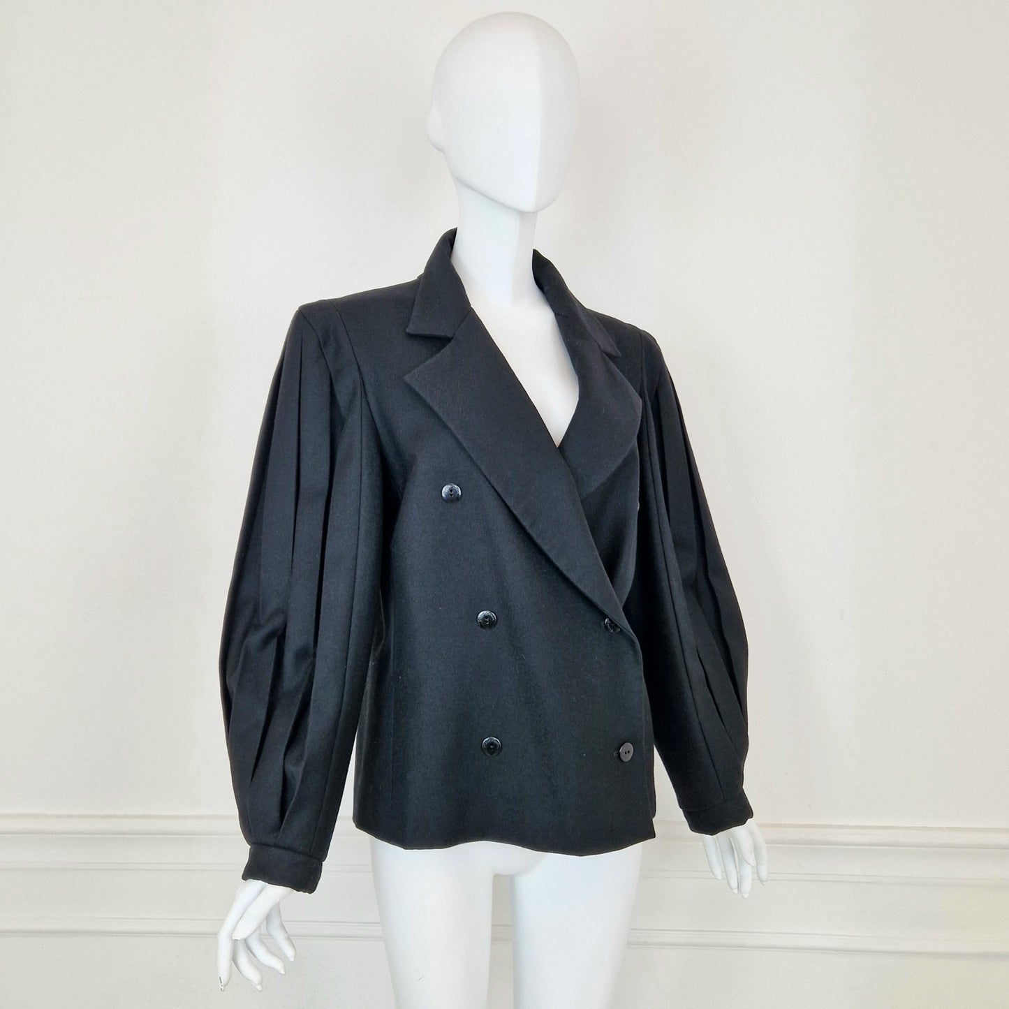 Giacca vintage Pierre Cardin maniche a pieghe