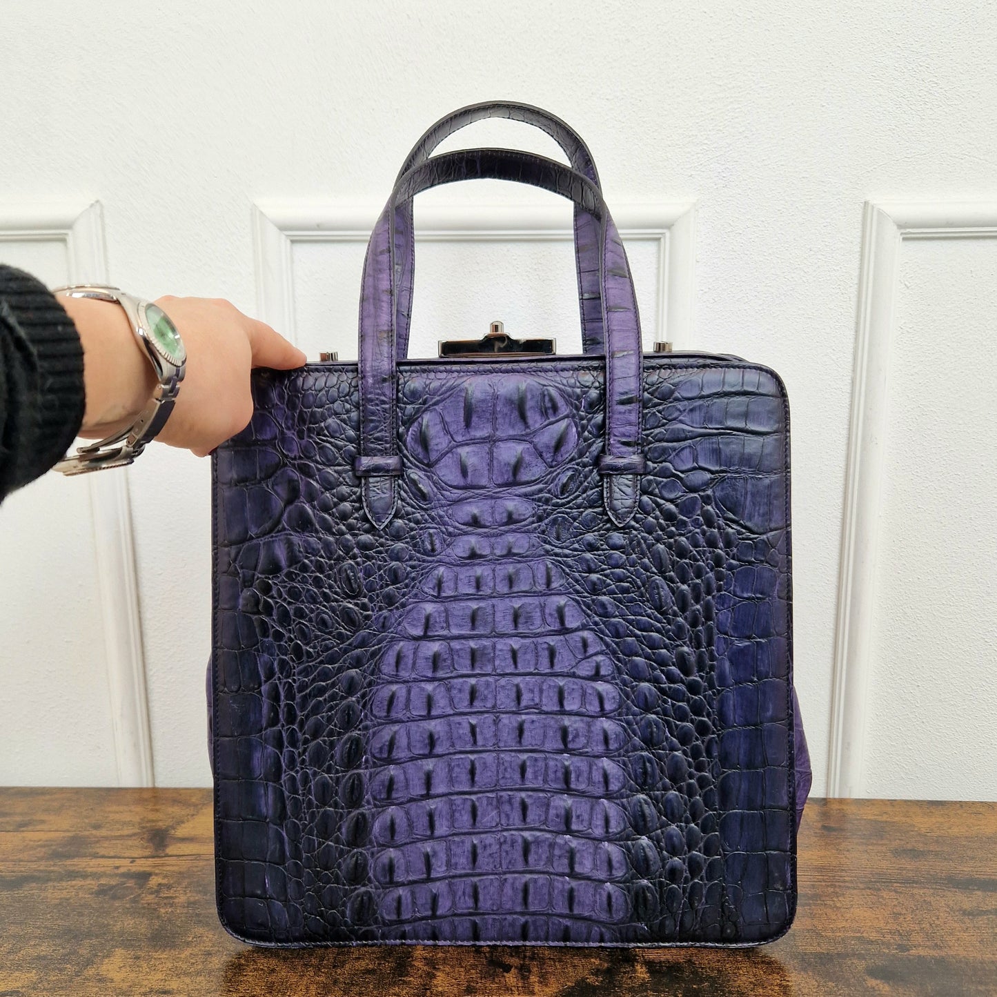 Borsa Emporio Armani viola