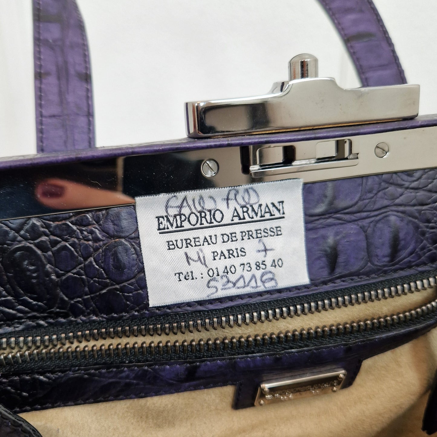 Borsa Emporio Armani viola