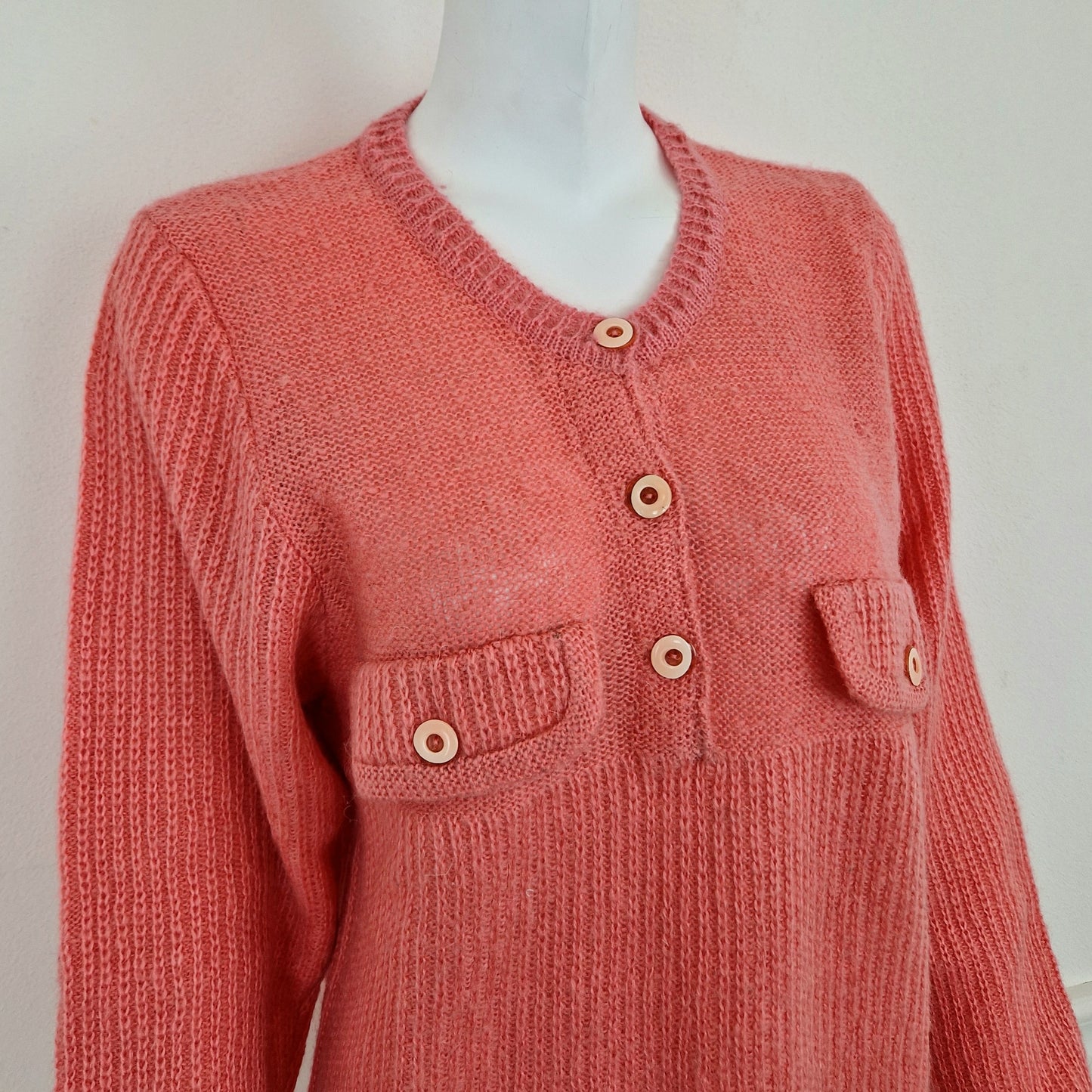 Maglione vintage rosa