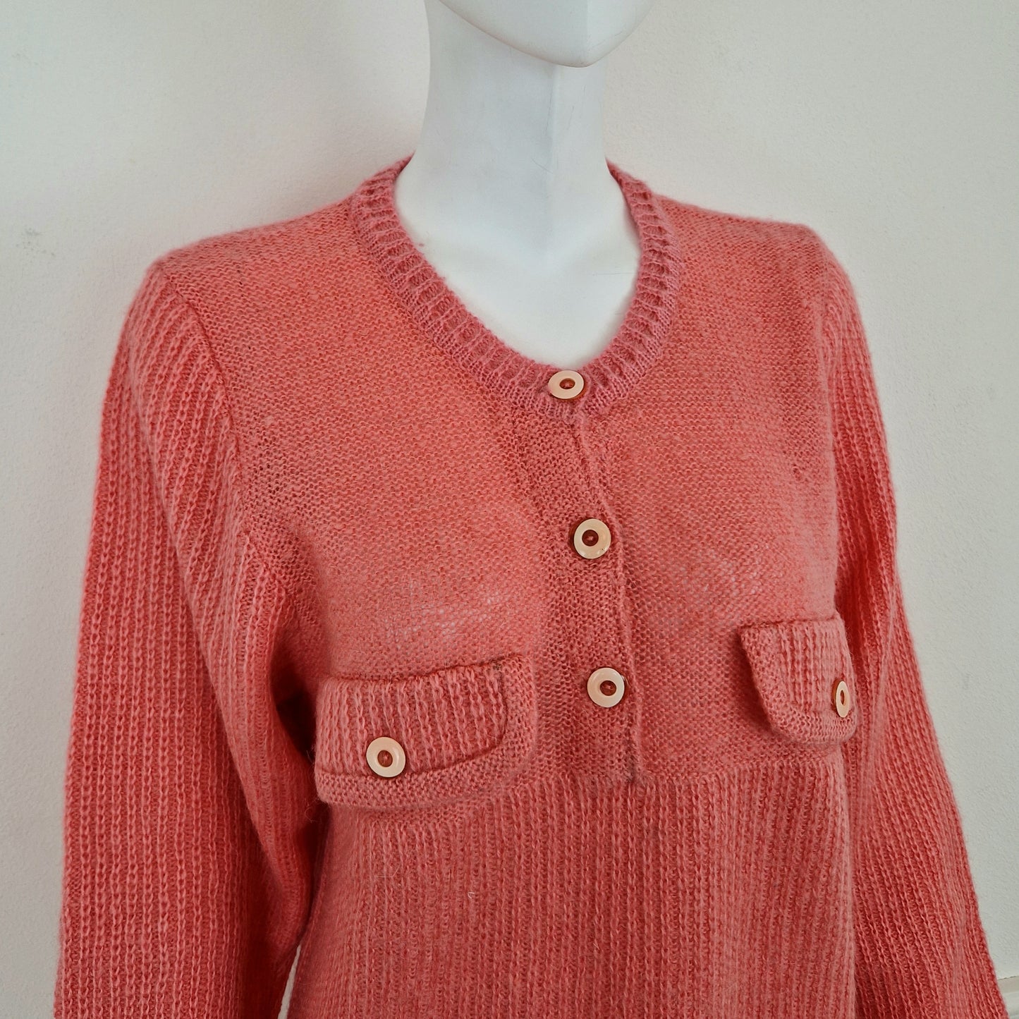 Maglione vintage rosa