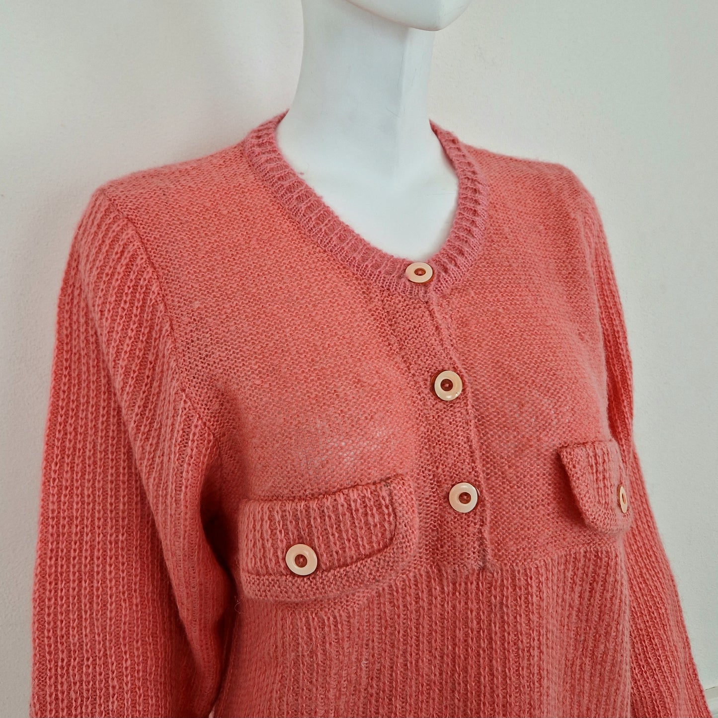 Maglione vintage rosa