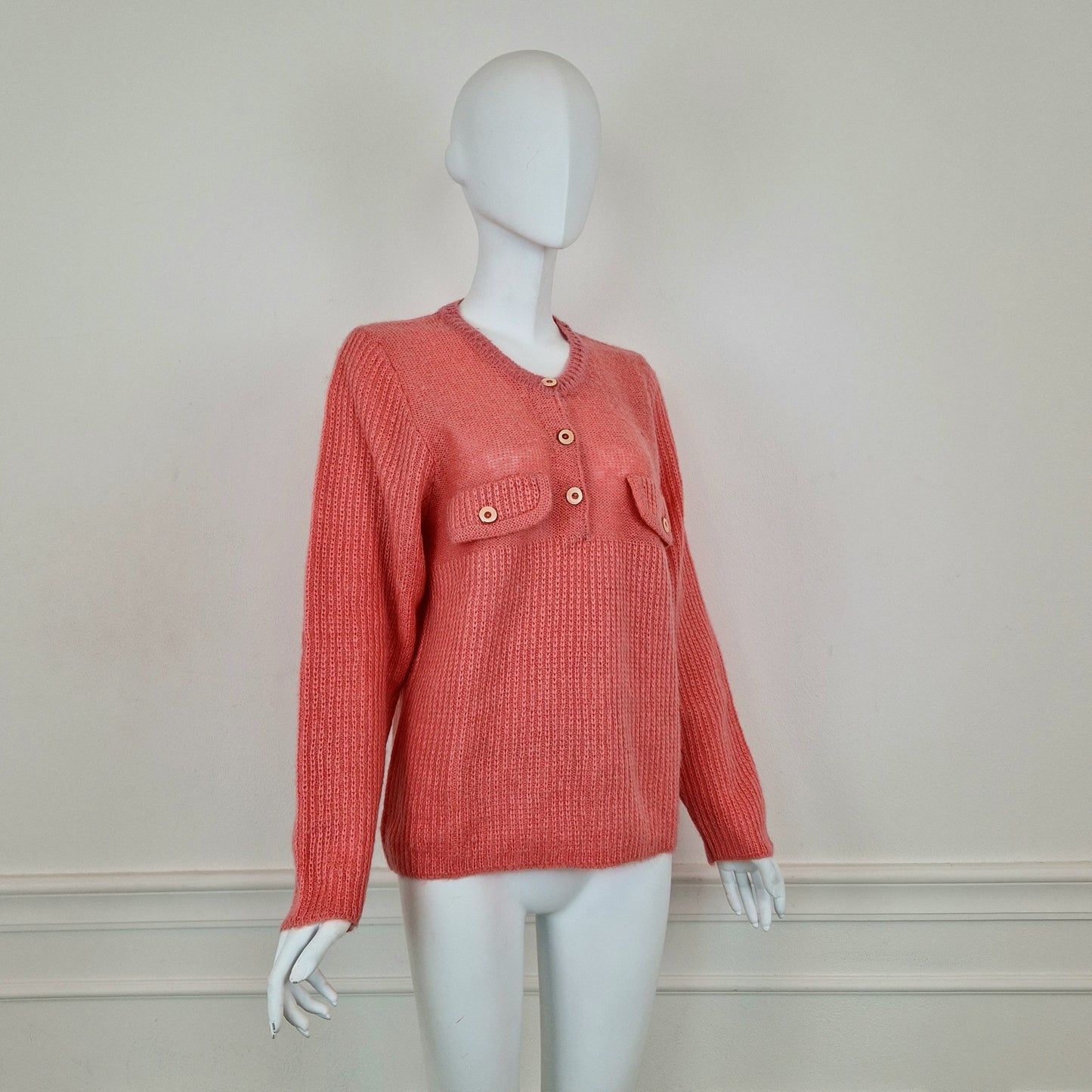 Maglione vintage rosa