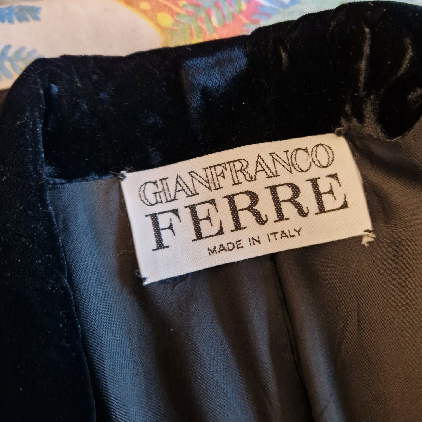 Completo Gianfranco Ferré lana e cashmere