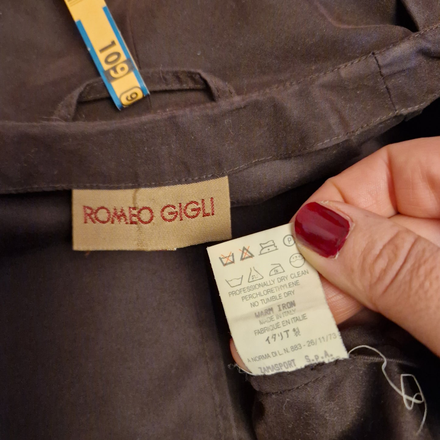 Giacca Romeo Gigli oversize 1991