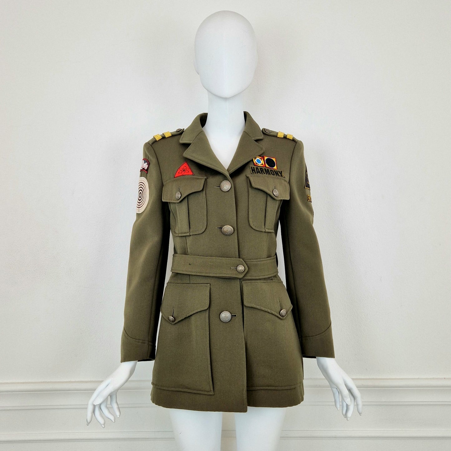 Giacca Moschino militare