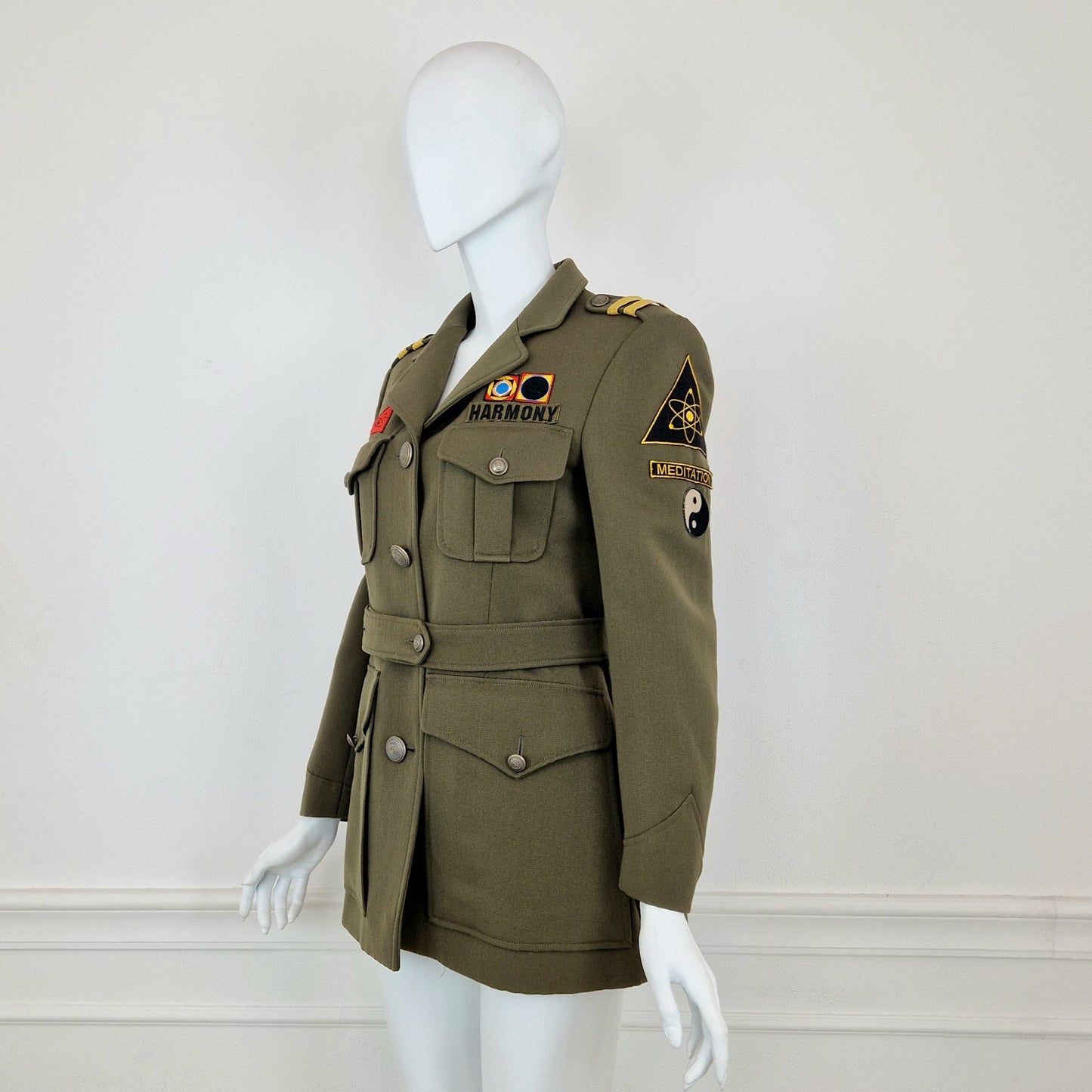 Giacca Moschino militare