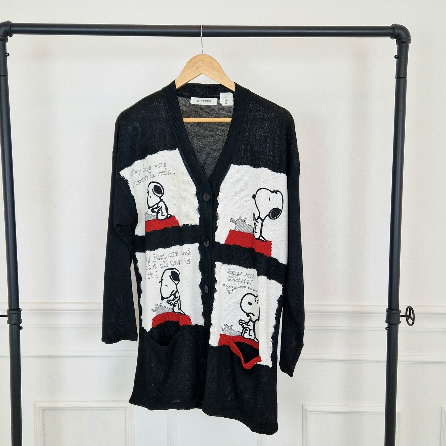 Cardigan Iceberg Snoopy