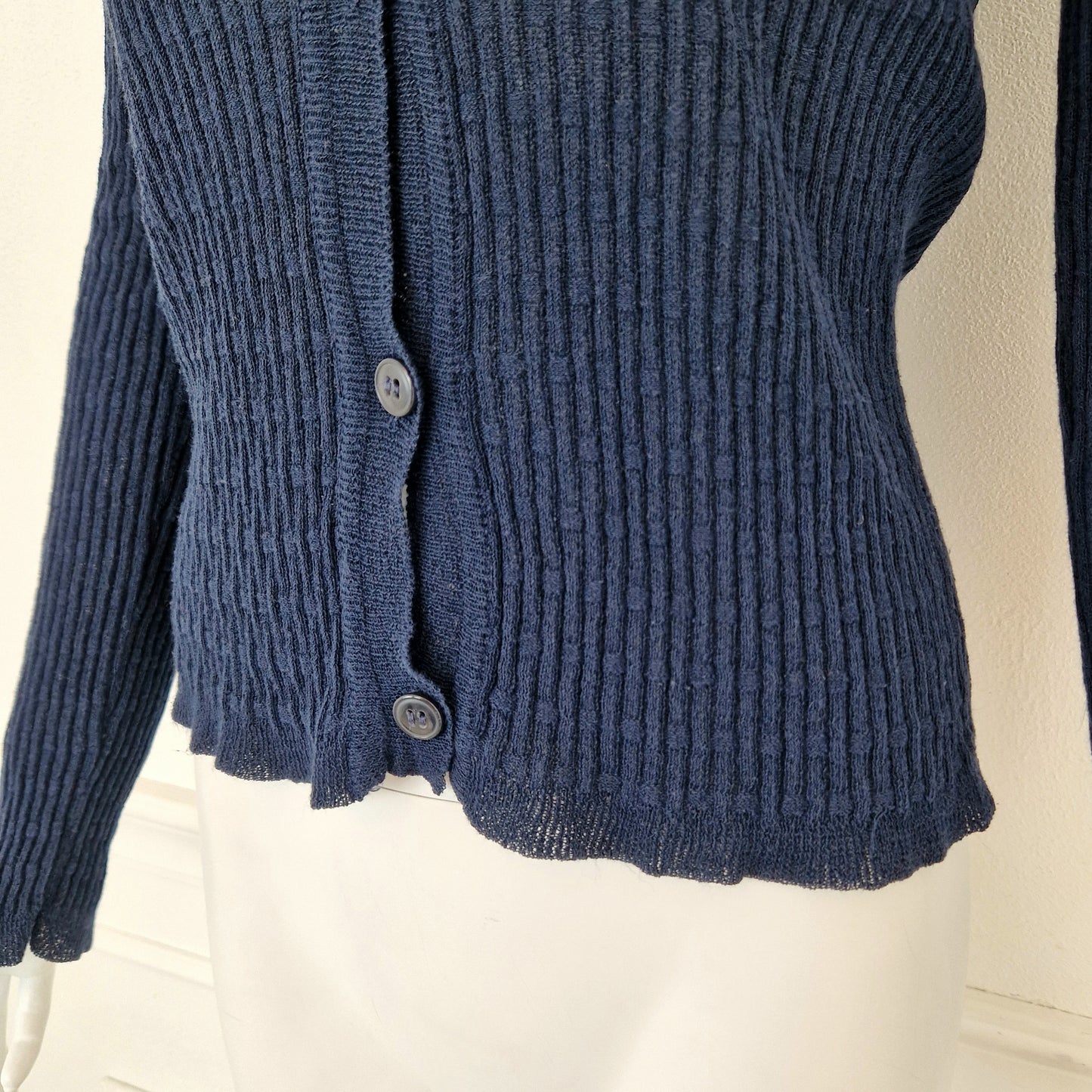 Cardigan Miu Miu vintage blu