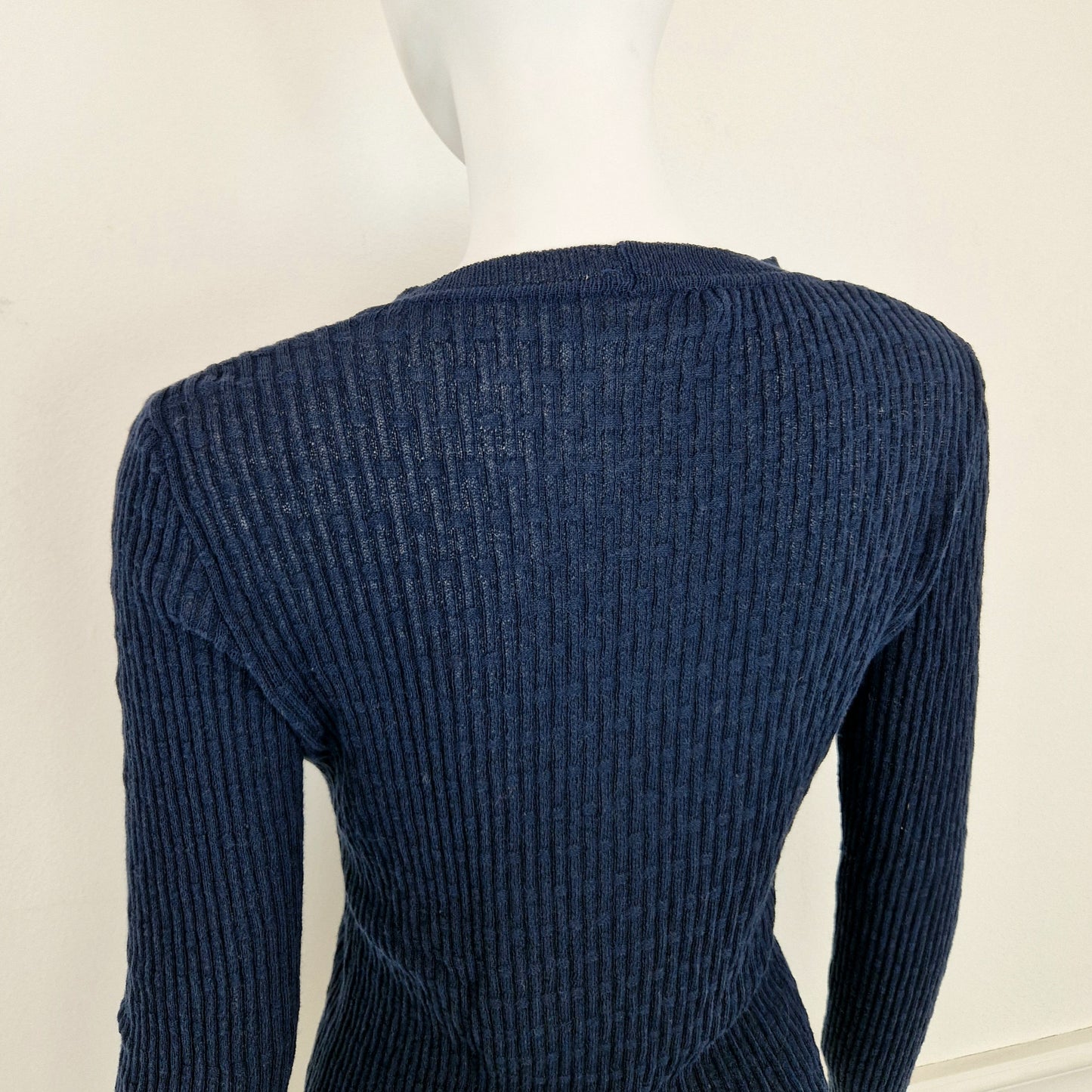 Cardigan Miu Miu vintage blu