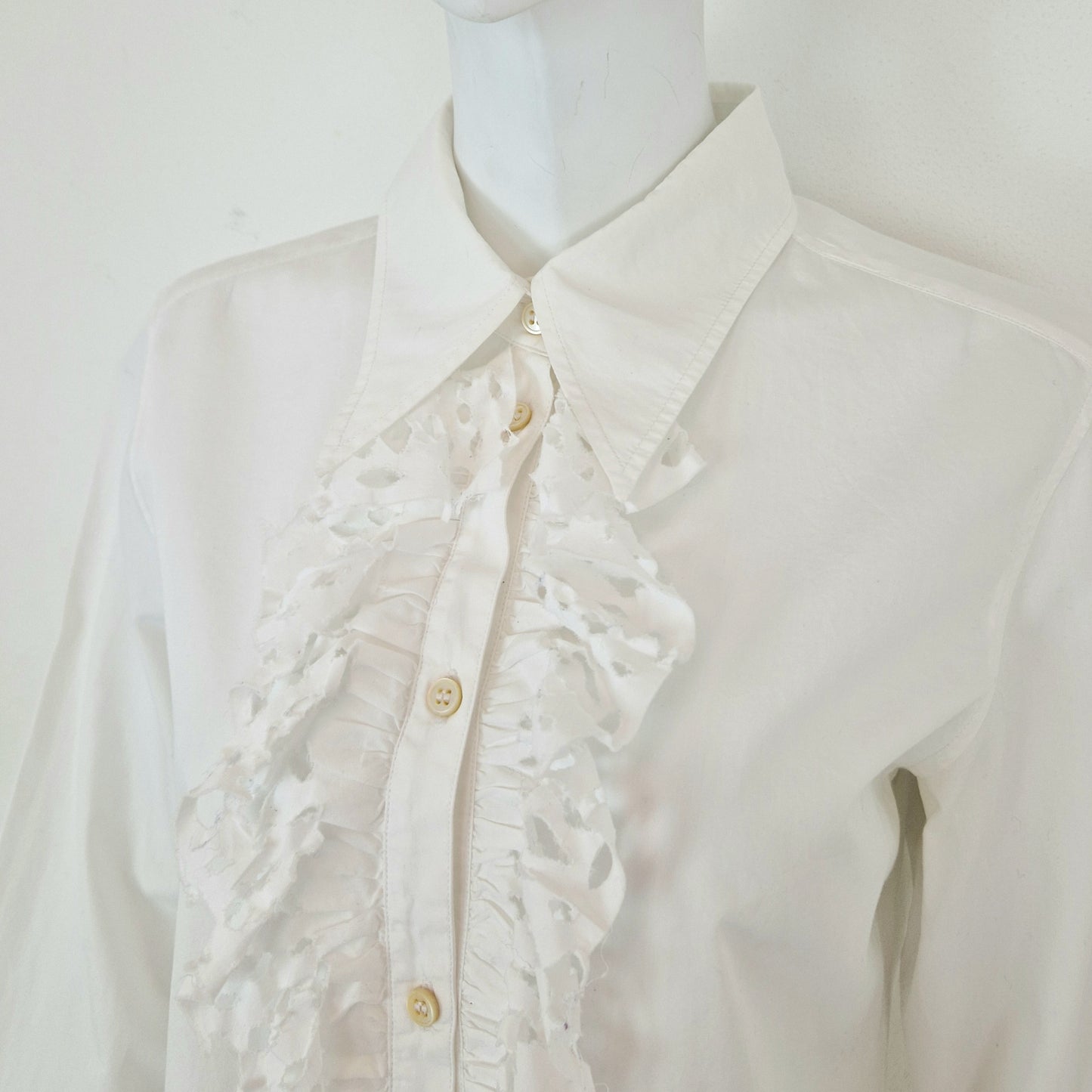 Camicia Romeo Gigli cotone bianco